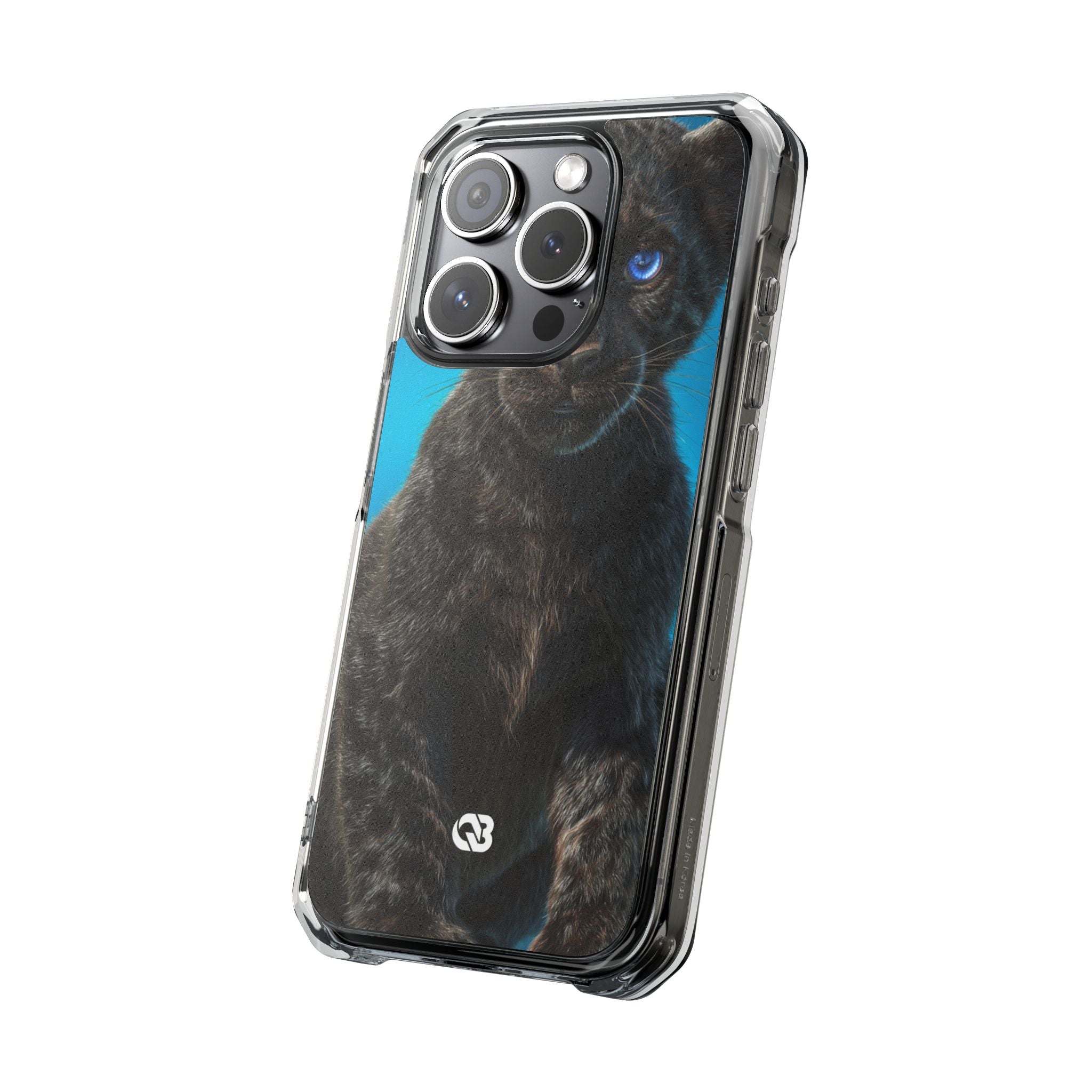 Sapphire Gaze Panther · Impact Phone Cover for iPhone · Magsafe