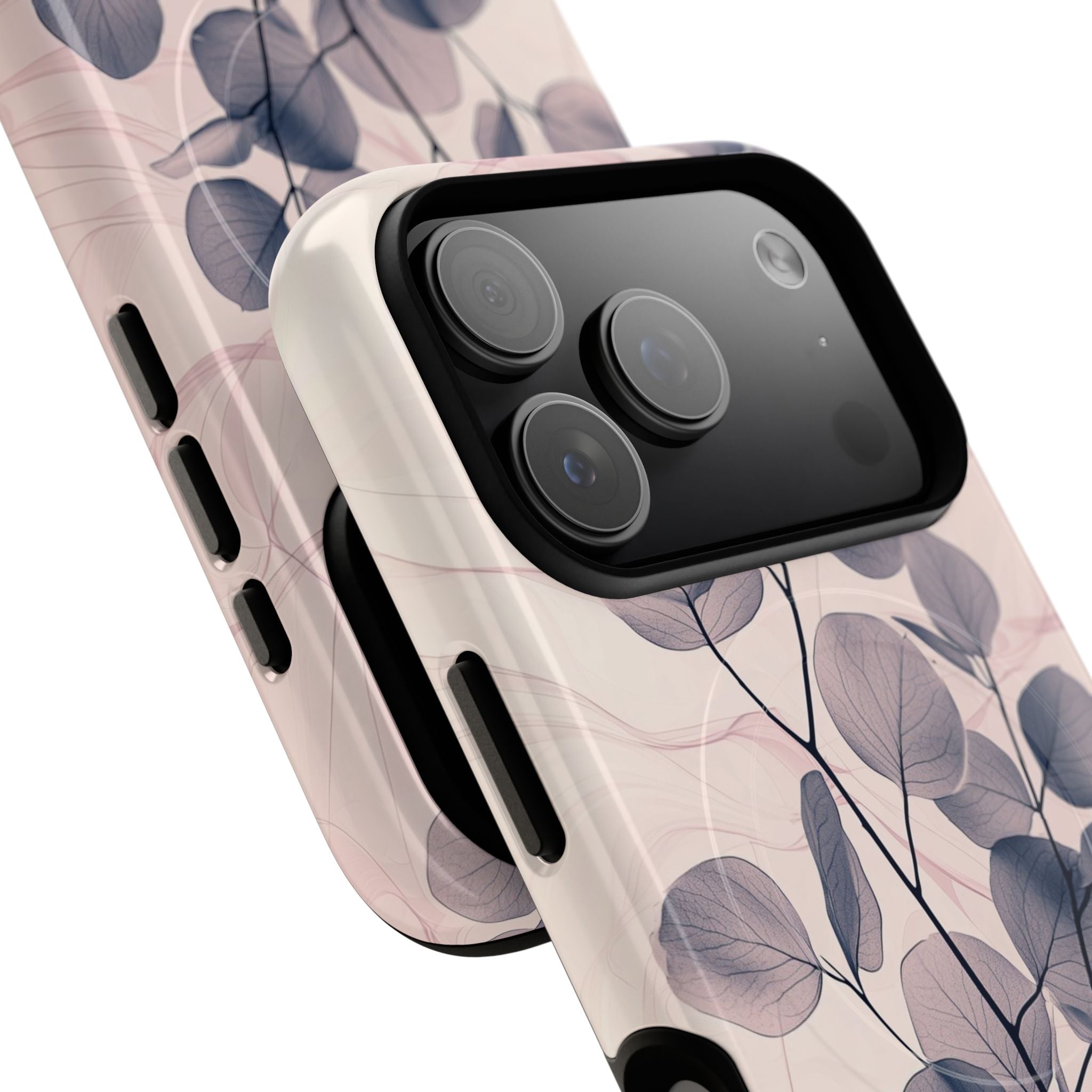 Veined Leaf Whisper iPhone 17 Pro Case - Tough+ - CASE•BOB