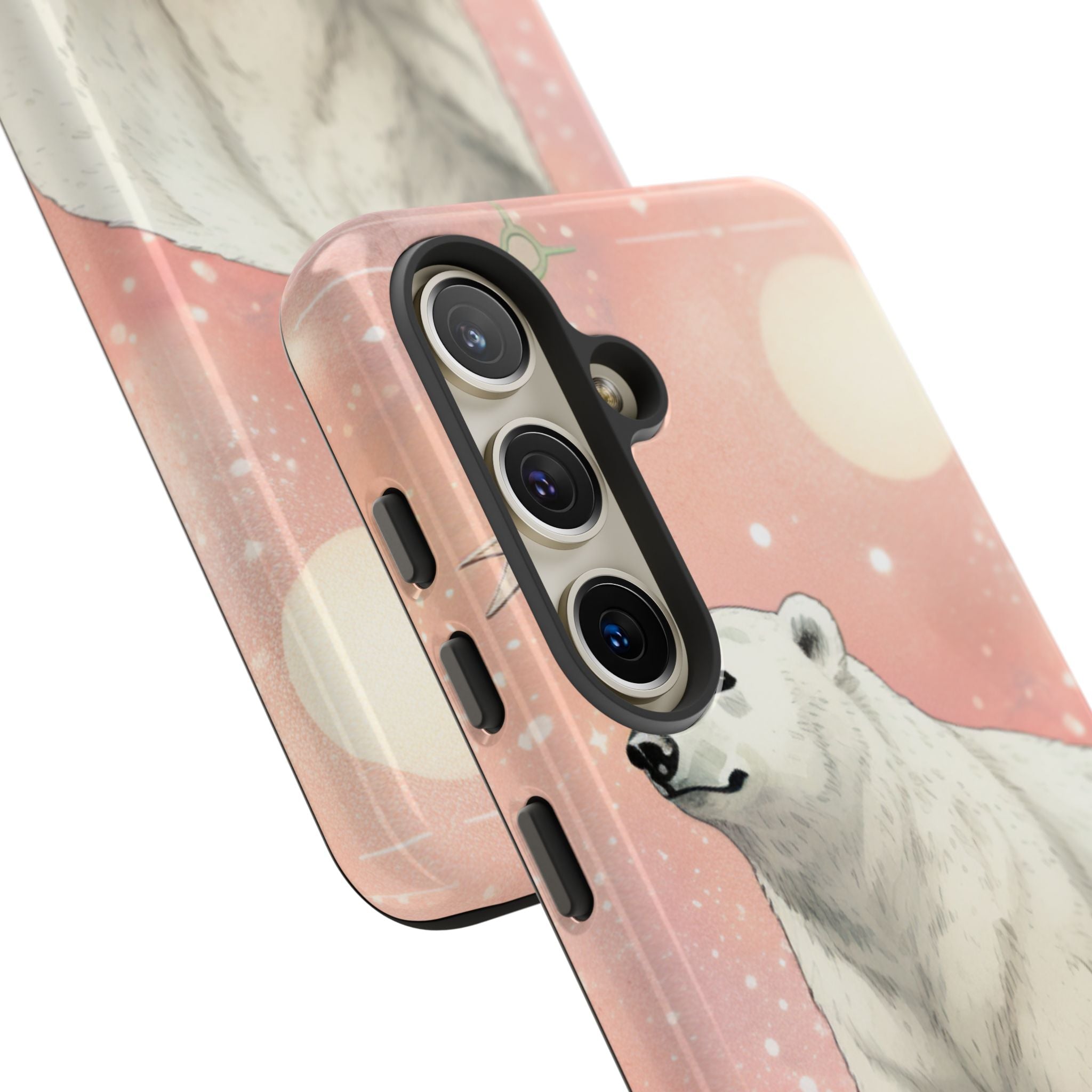 Polar Bear Dream Samsung S24 Case - Tough