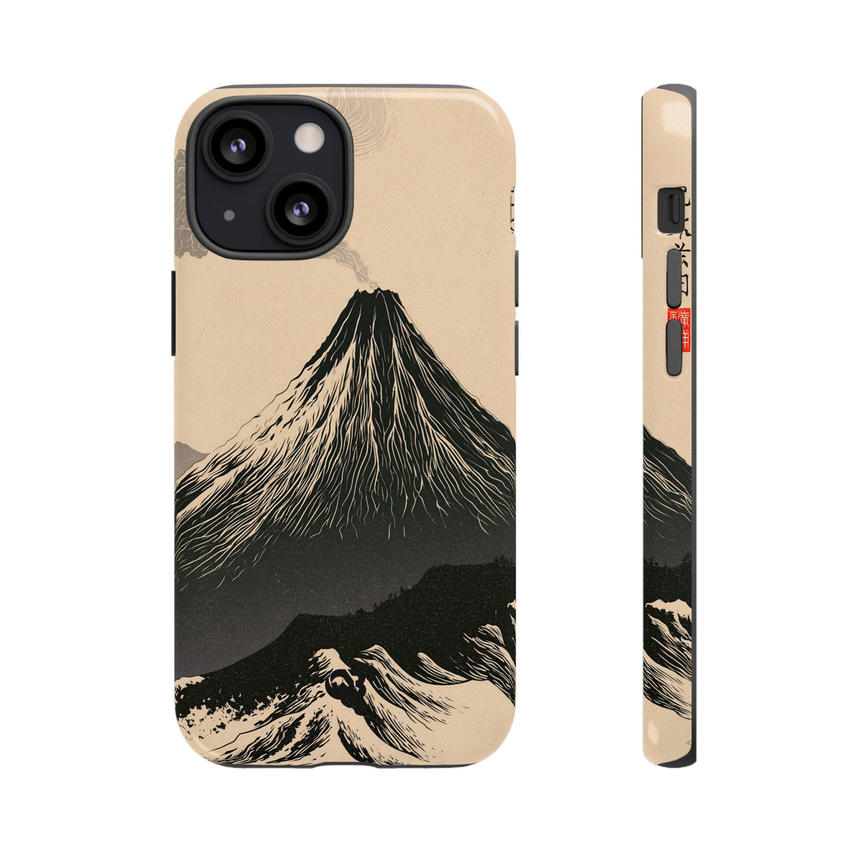 Fuji Summit · Tough Phone Case for iPhone · Beige
