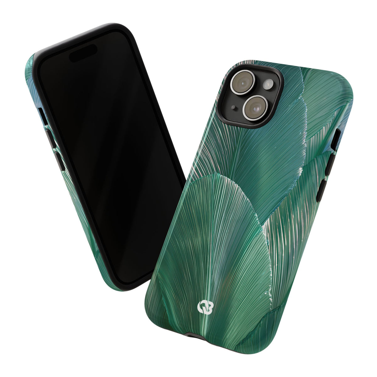 Translucent Fan Palm · Tough Phone Case for iPhone · Teal