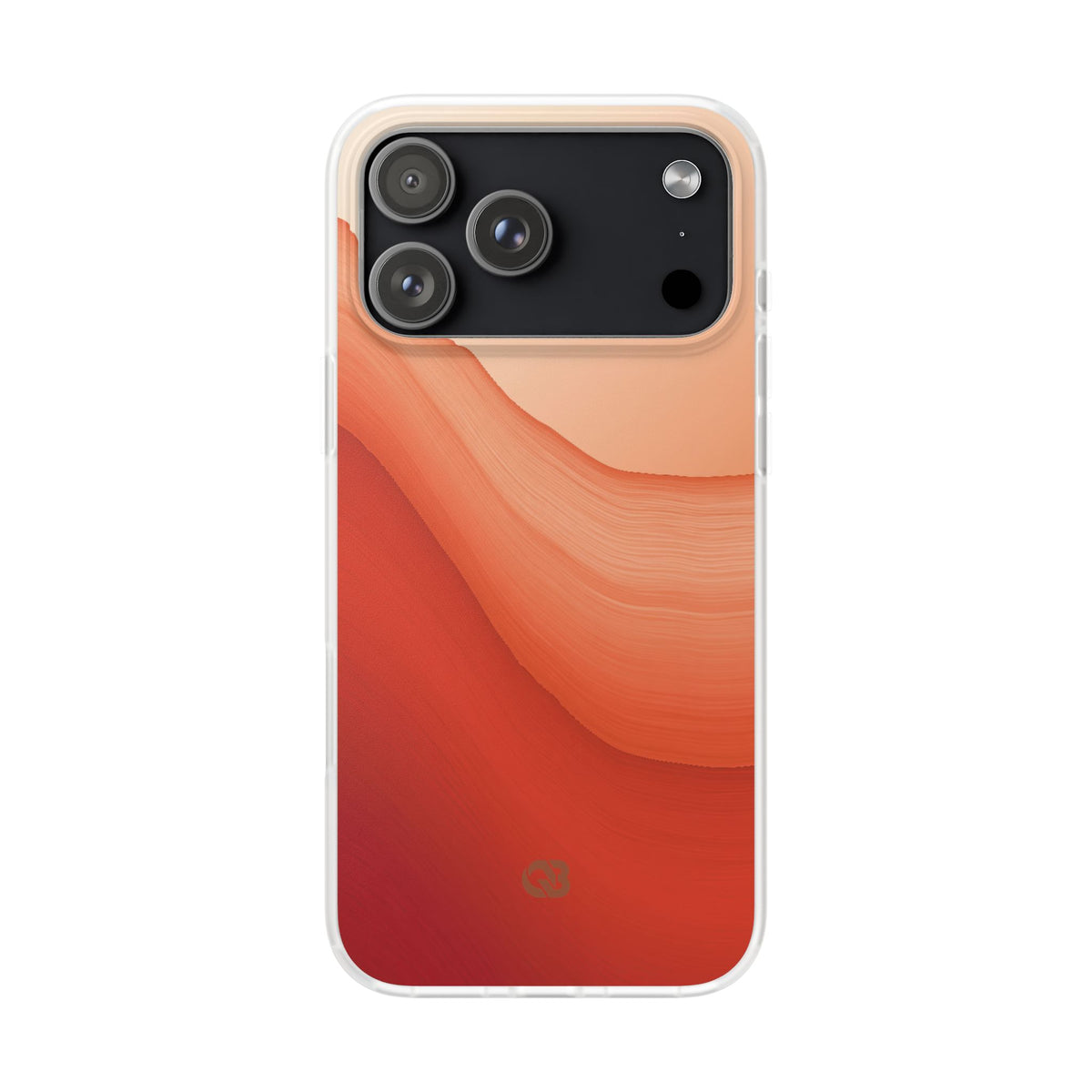 Terracotta Flow · Lite Phone Case for iPhone · Orange