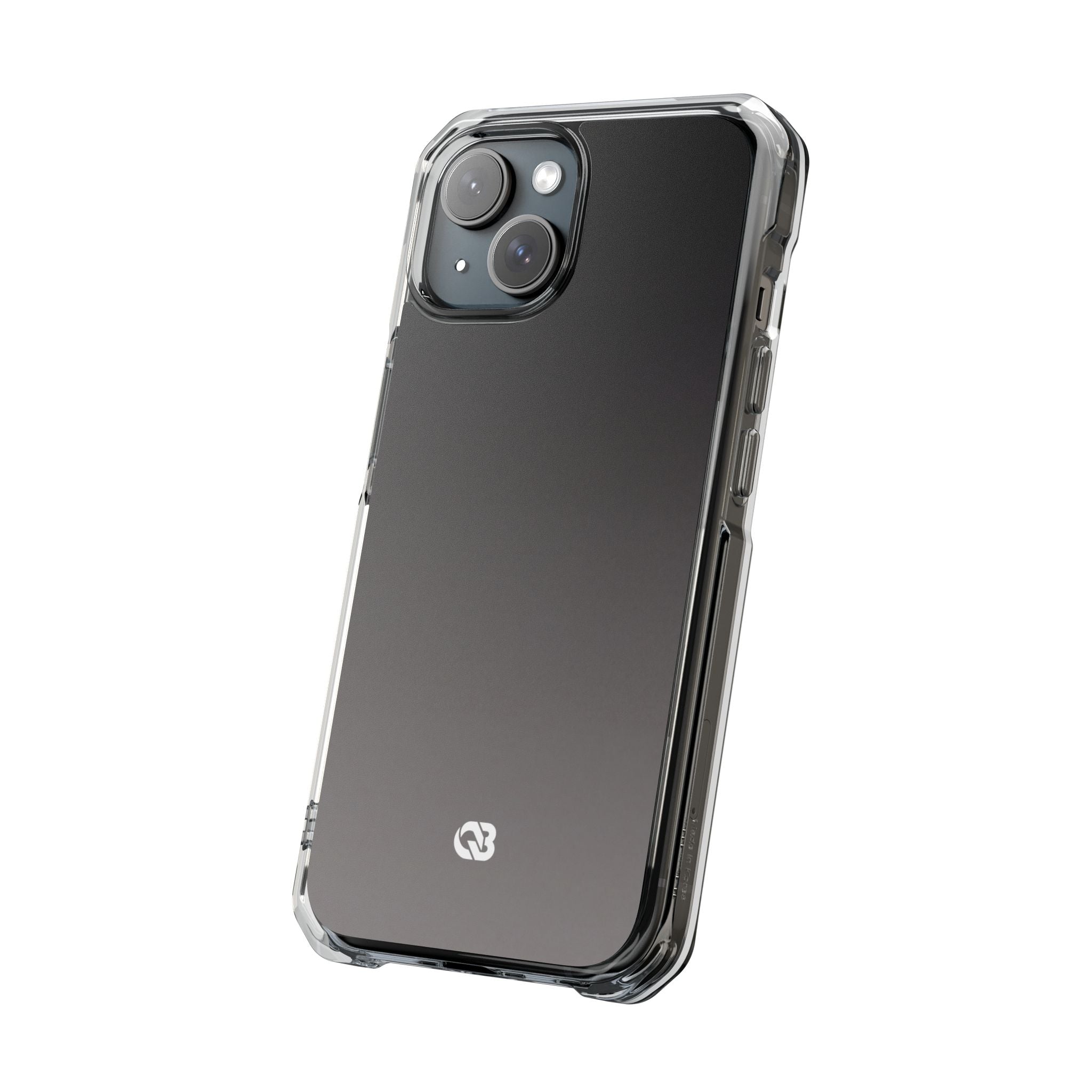Grey Impact MagSafe Phone Case for iPhone - Obsidian Ash Fade