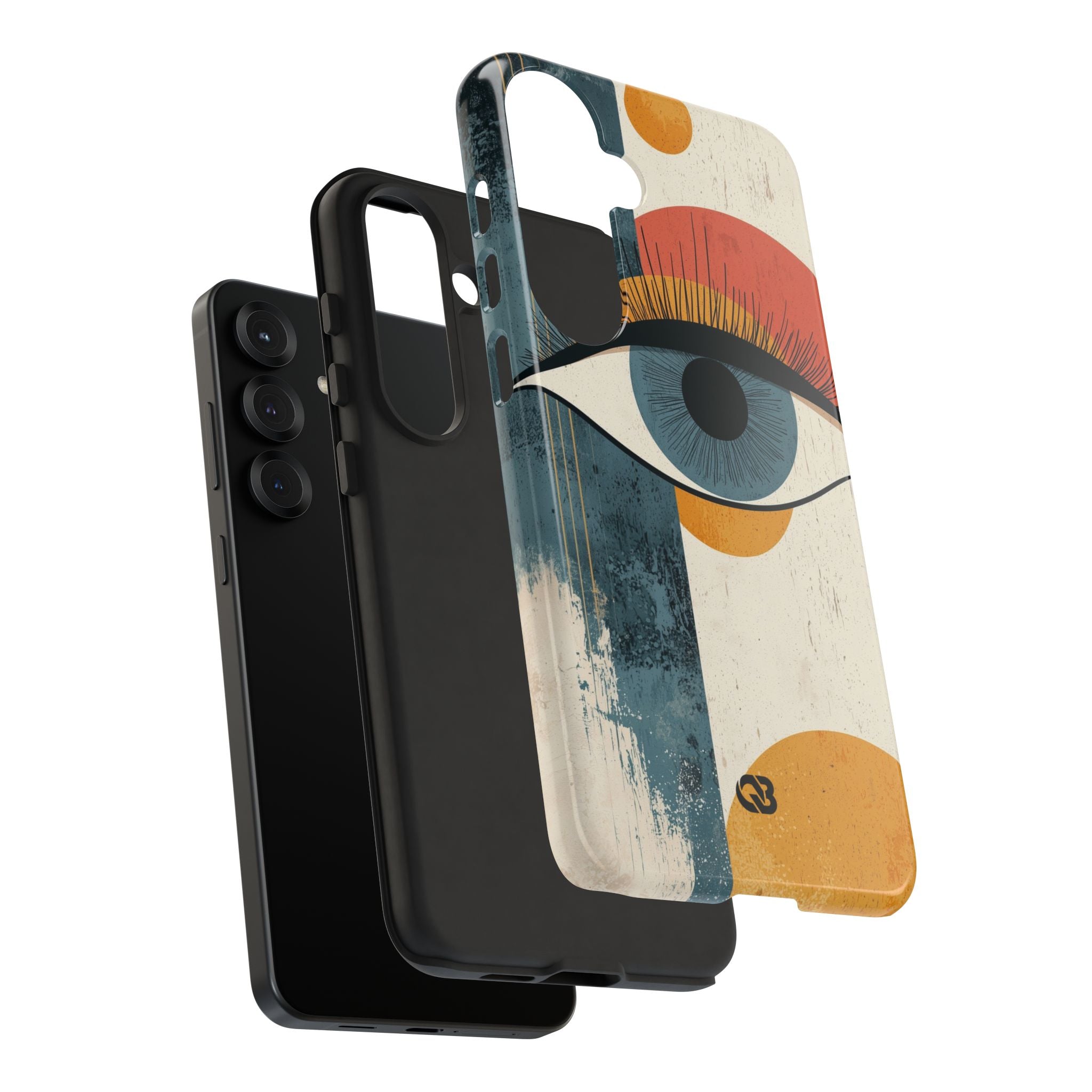 Distressed Azure Ocular · Tough Handyhülle für Samsung