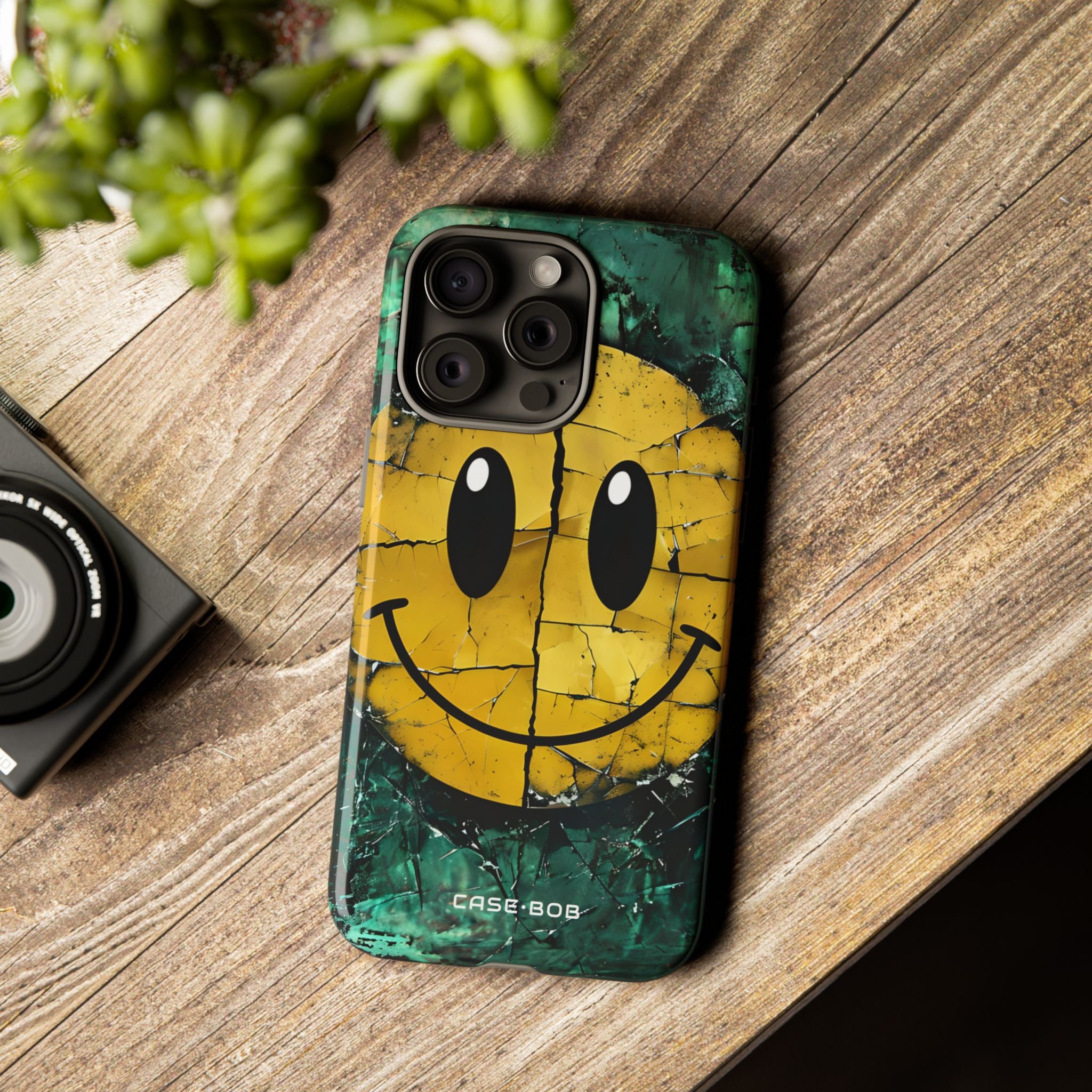 Sprucken Smiley iPhone 15 Pro Max Case - Tough