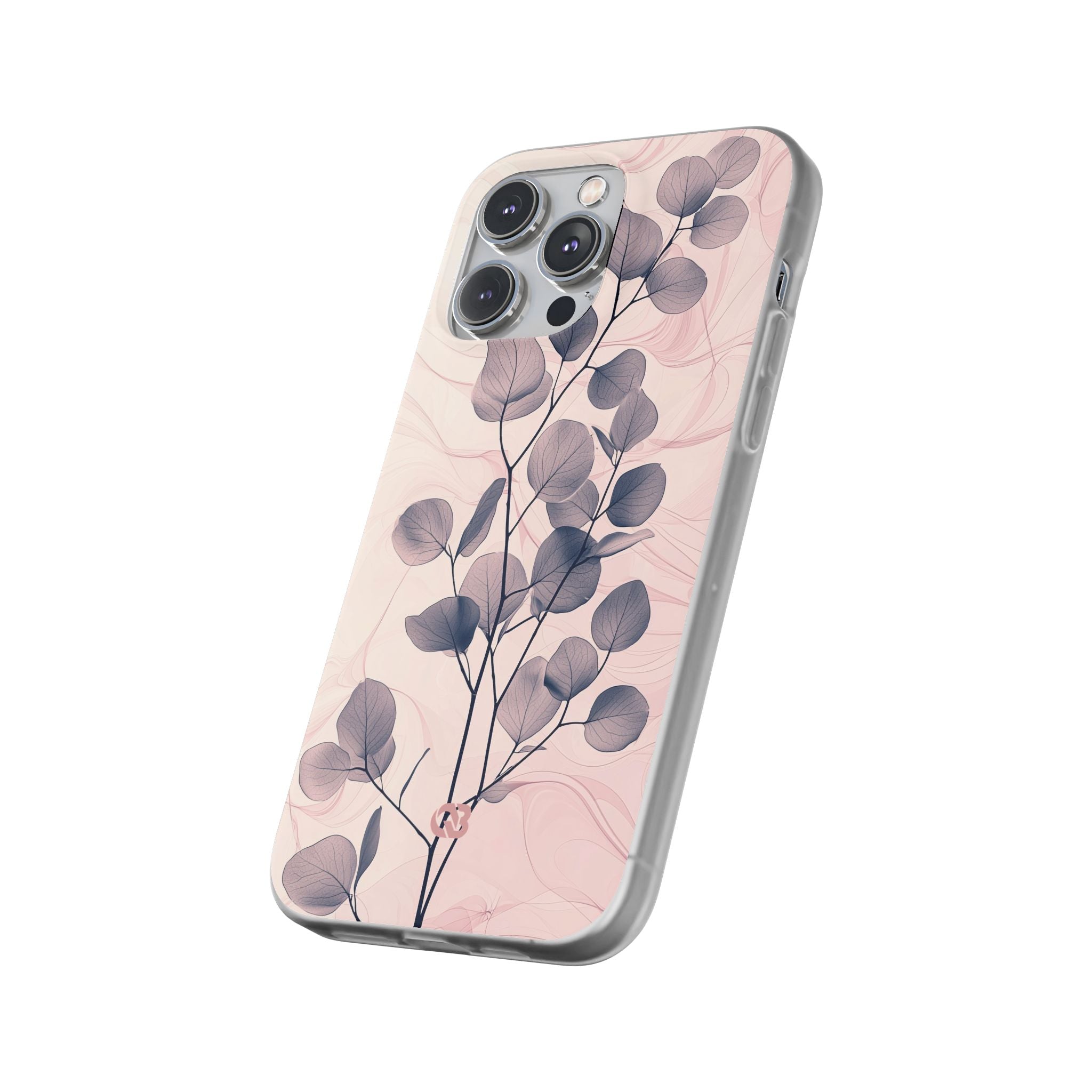 Ethereal Indigo Eucalyptus · Soft Phone Case for iPhone