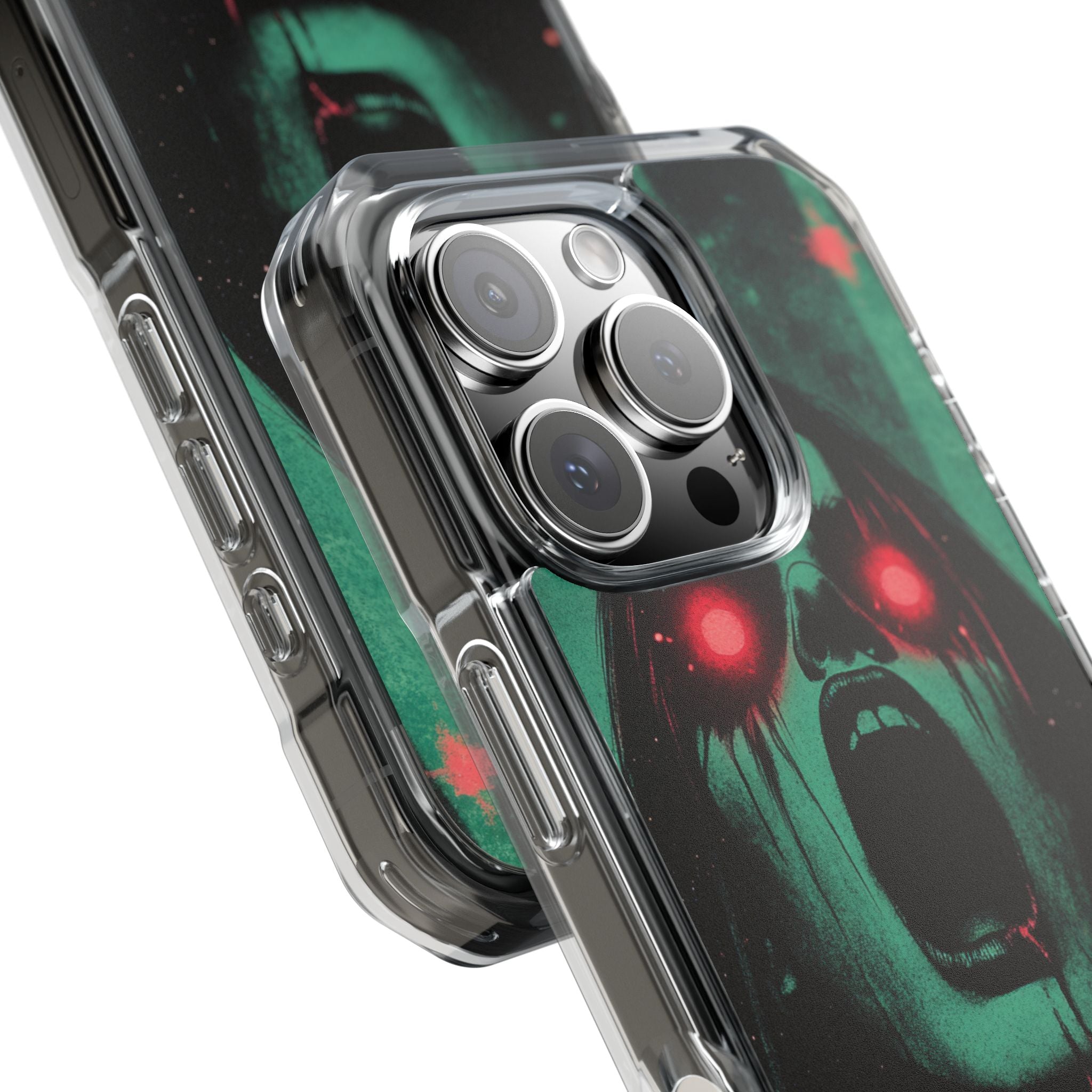 Crimson Emerald Scream · Impact Phone Case for iPhone · Magsafe