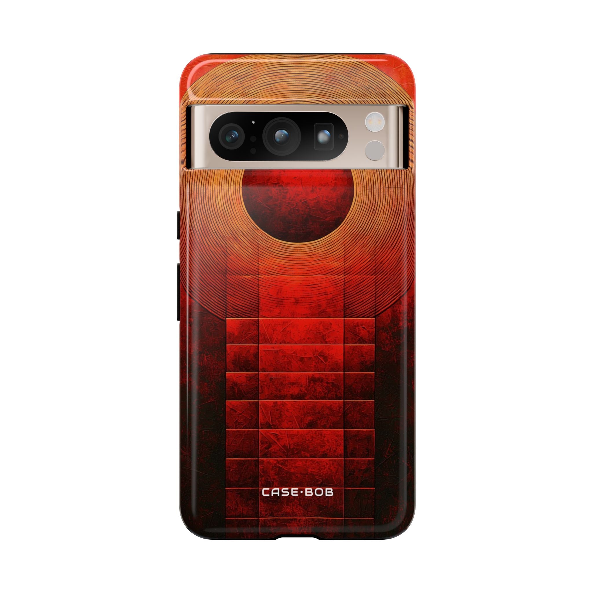 Crimson Orbit Google Pixel 8 Pro Case - Tough