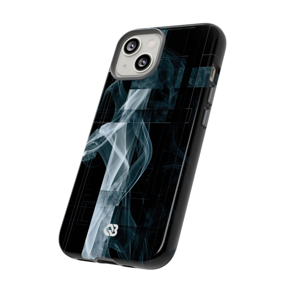 Fractured Smoke · Tough Phone Case for iPhone · Black