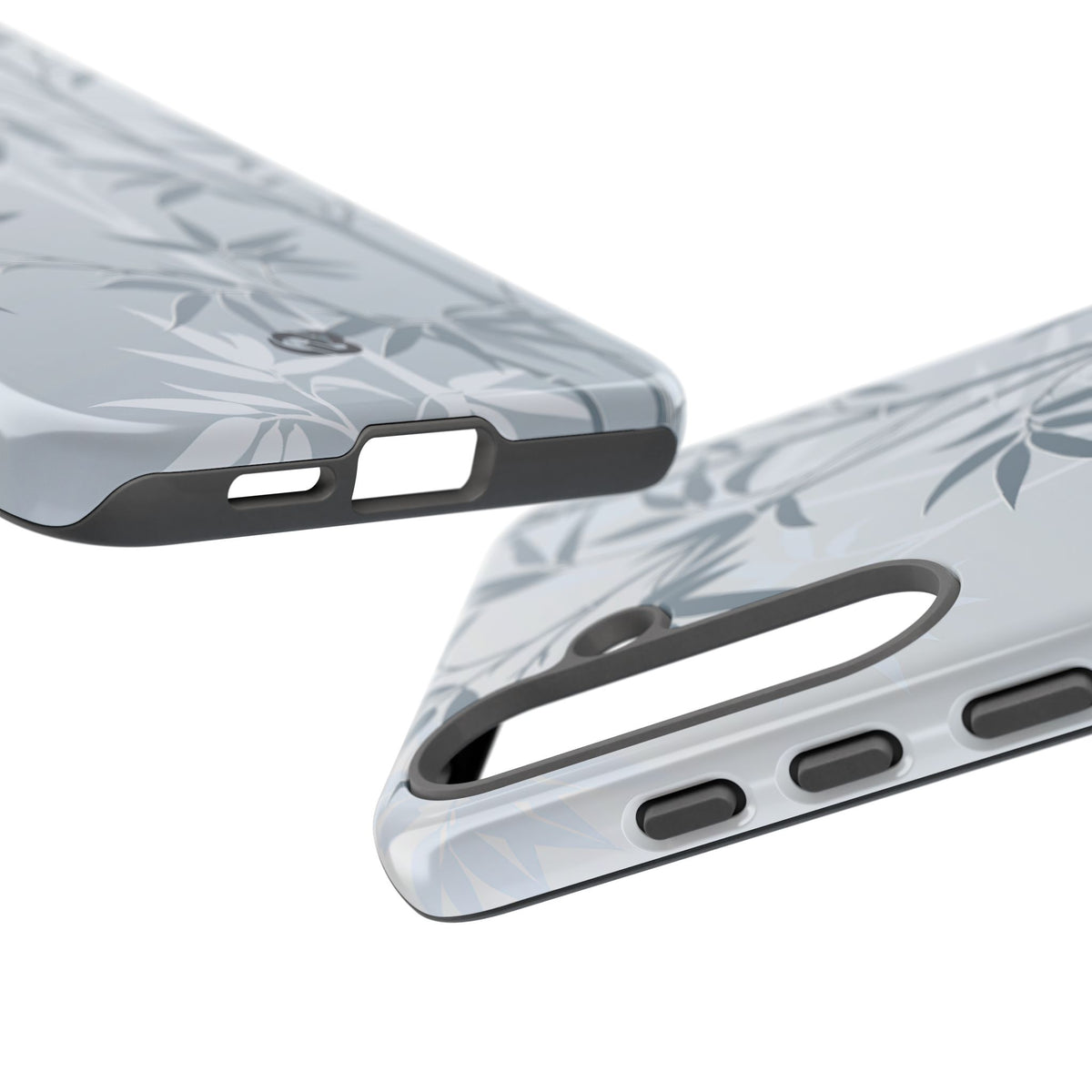 Misty Bamboo Grove · Tough Phone Case for Samsung · Blue