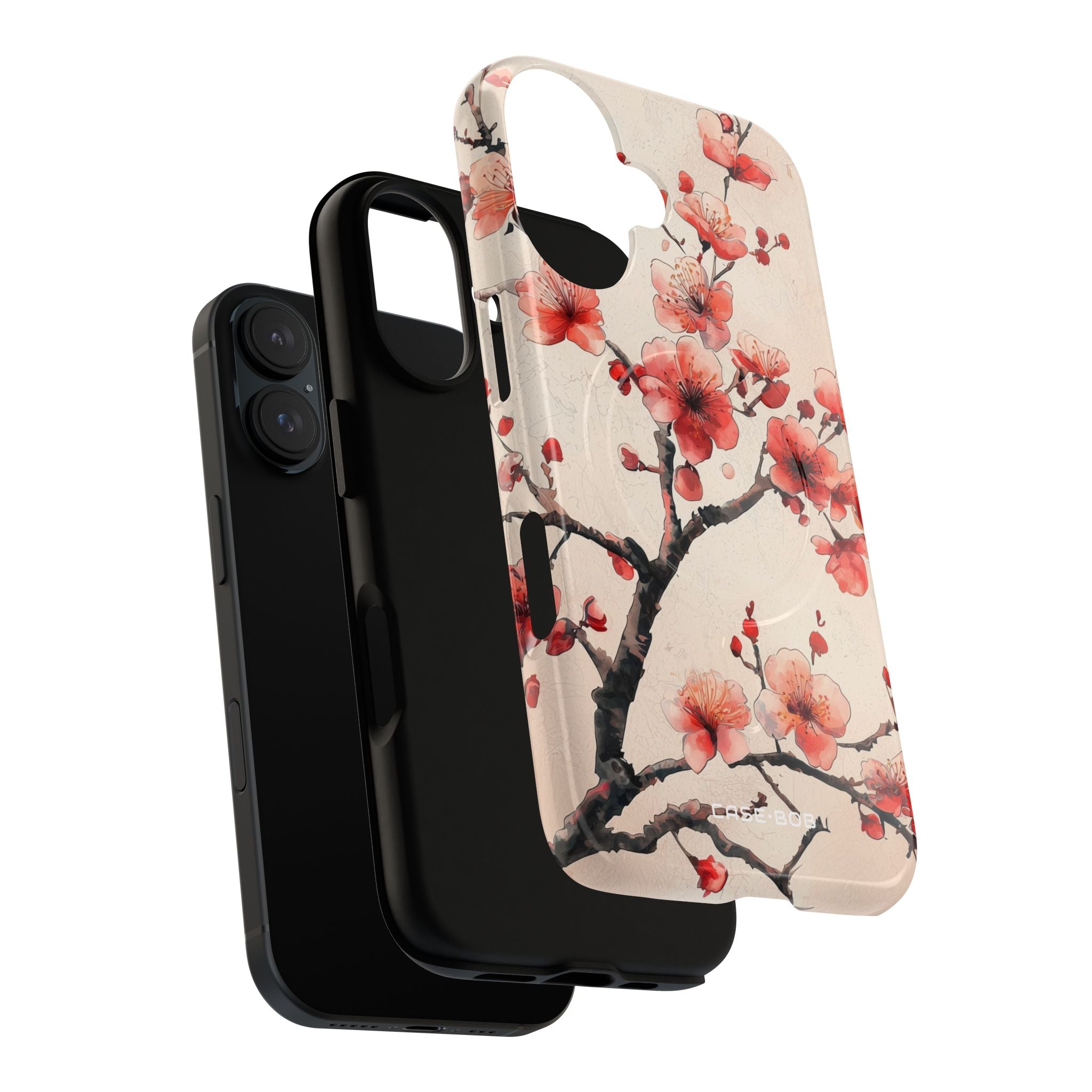 Blossom Shadow iPhone 16 Case - Tough+