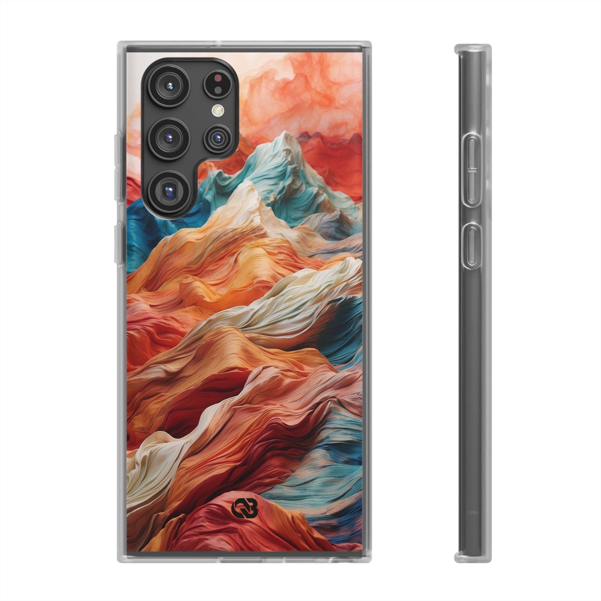 Molten Ridge Flow · Soft Phone Case for Samsung