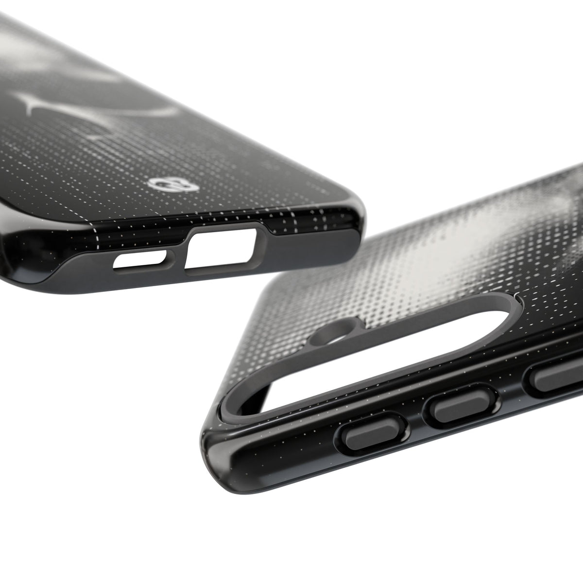 Raster Phantom · Tough Phone Case for Samsung · Black