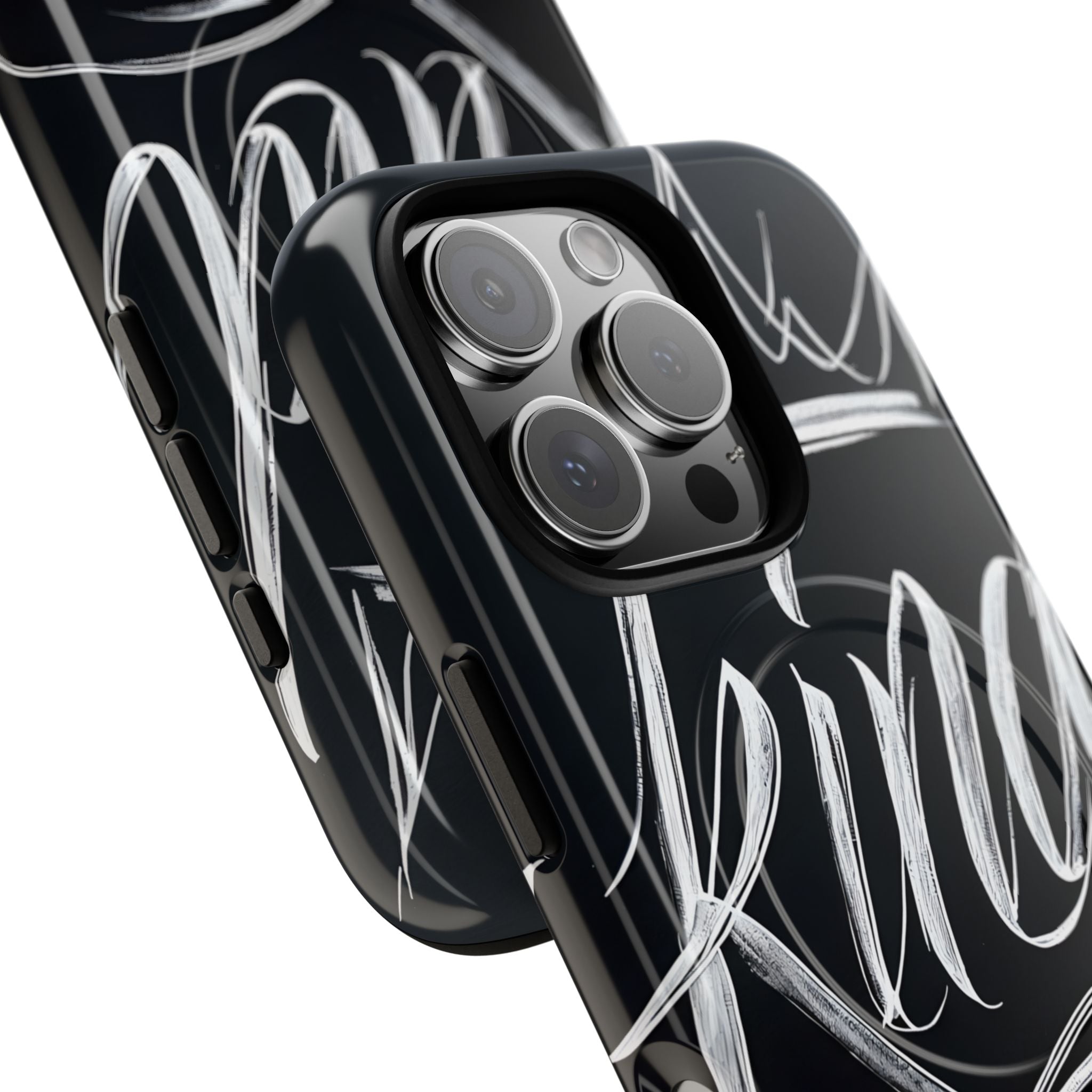 Noir Crown Script · Tough+ Magsafe