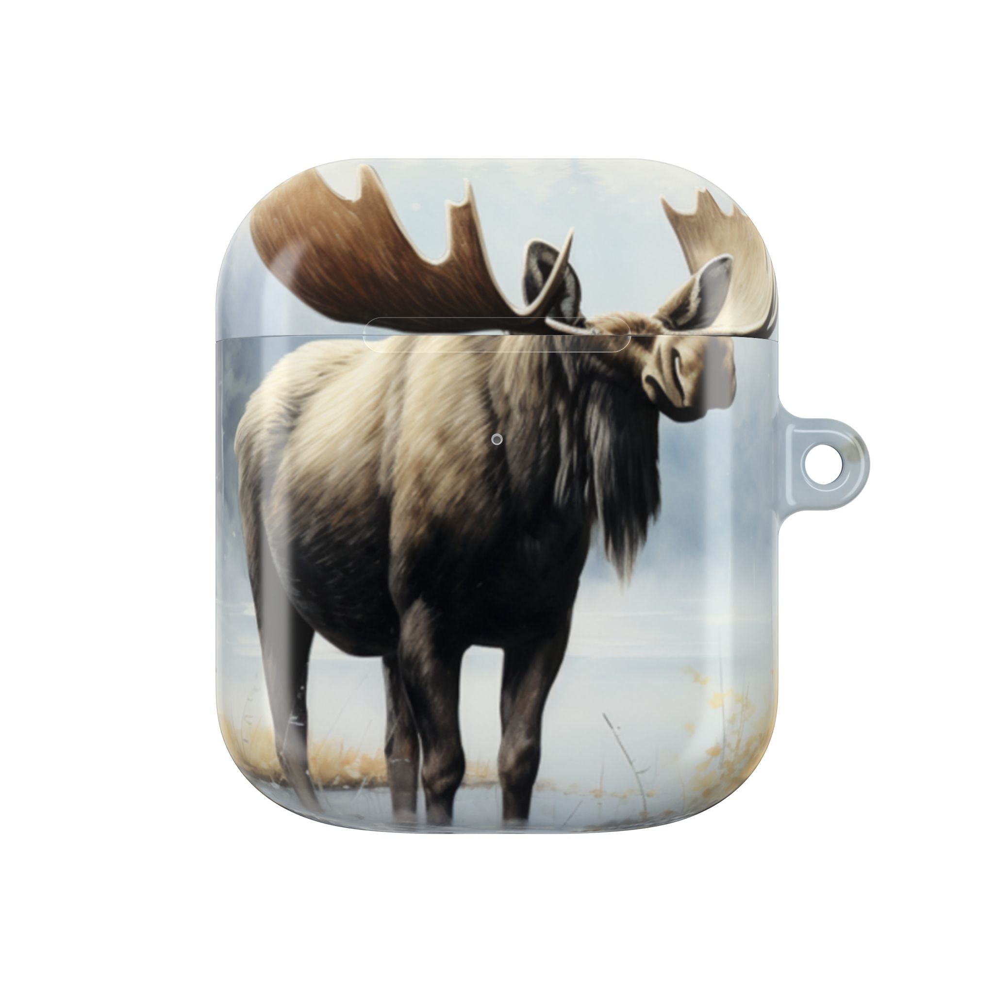 Misty Moose Reflection - AirPods Case