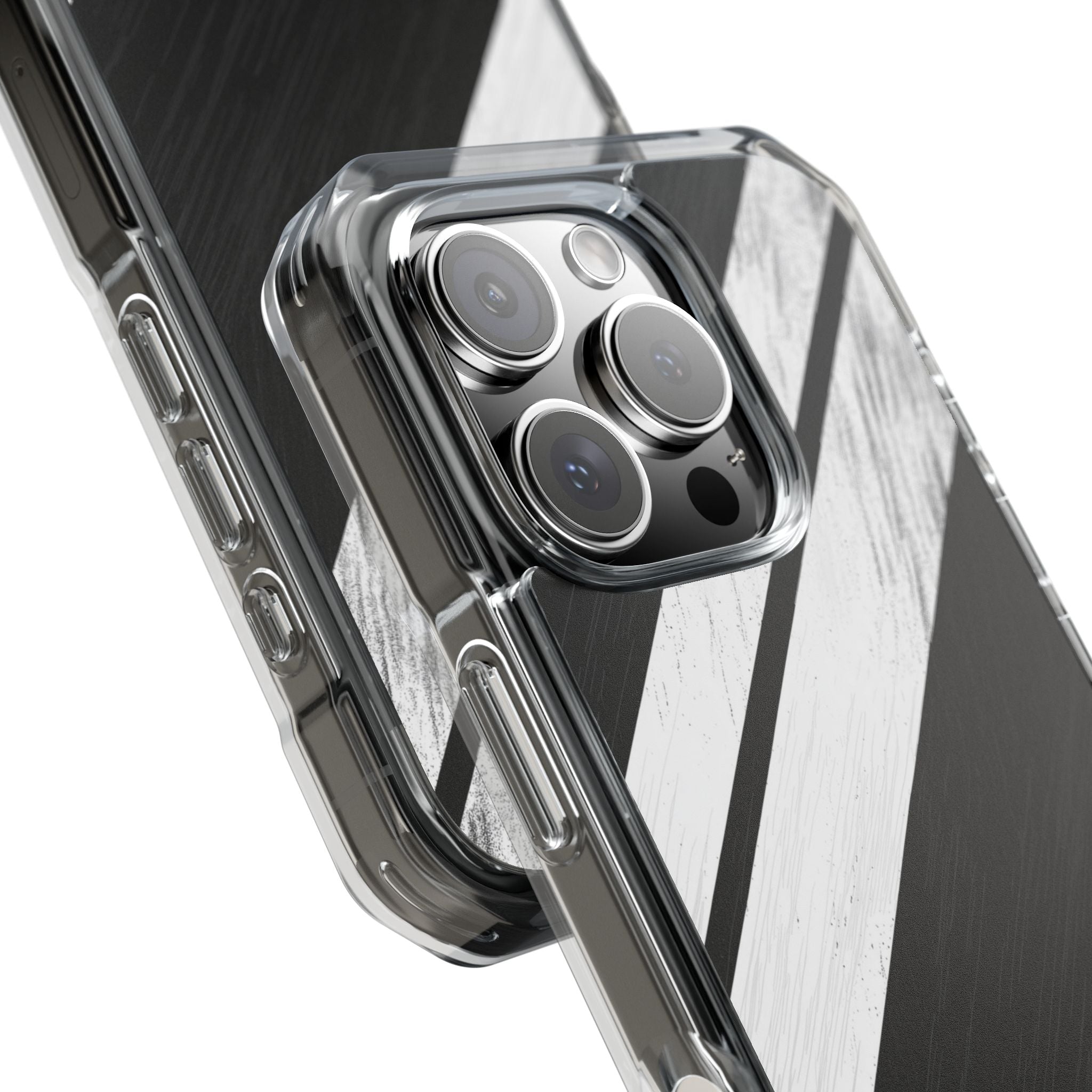 Distressed Stripe Motion iPhone 16 Pro Case - Impact