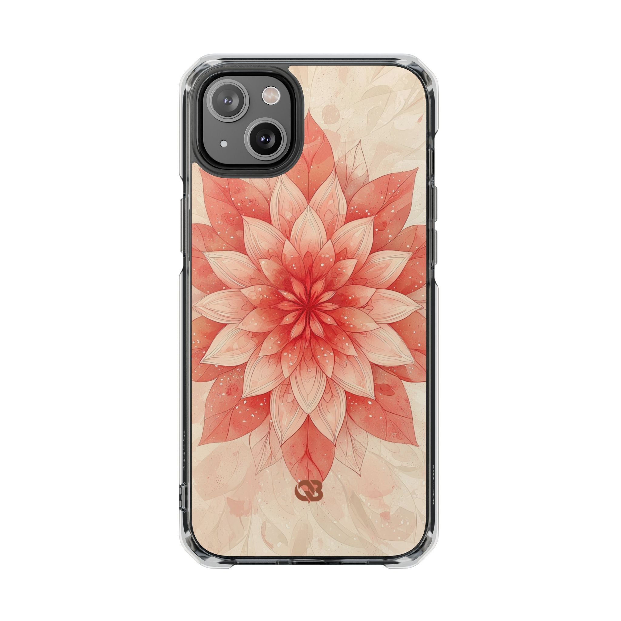 Coral Layered Bloom · Impact Phone Case for iPhone · Magsafe
