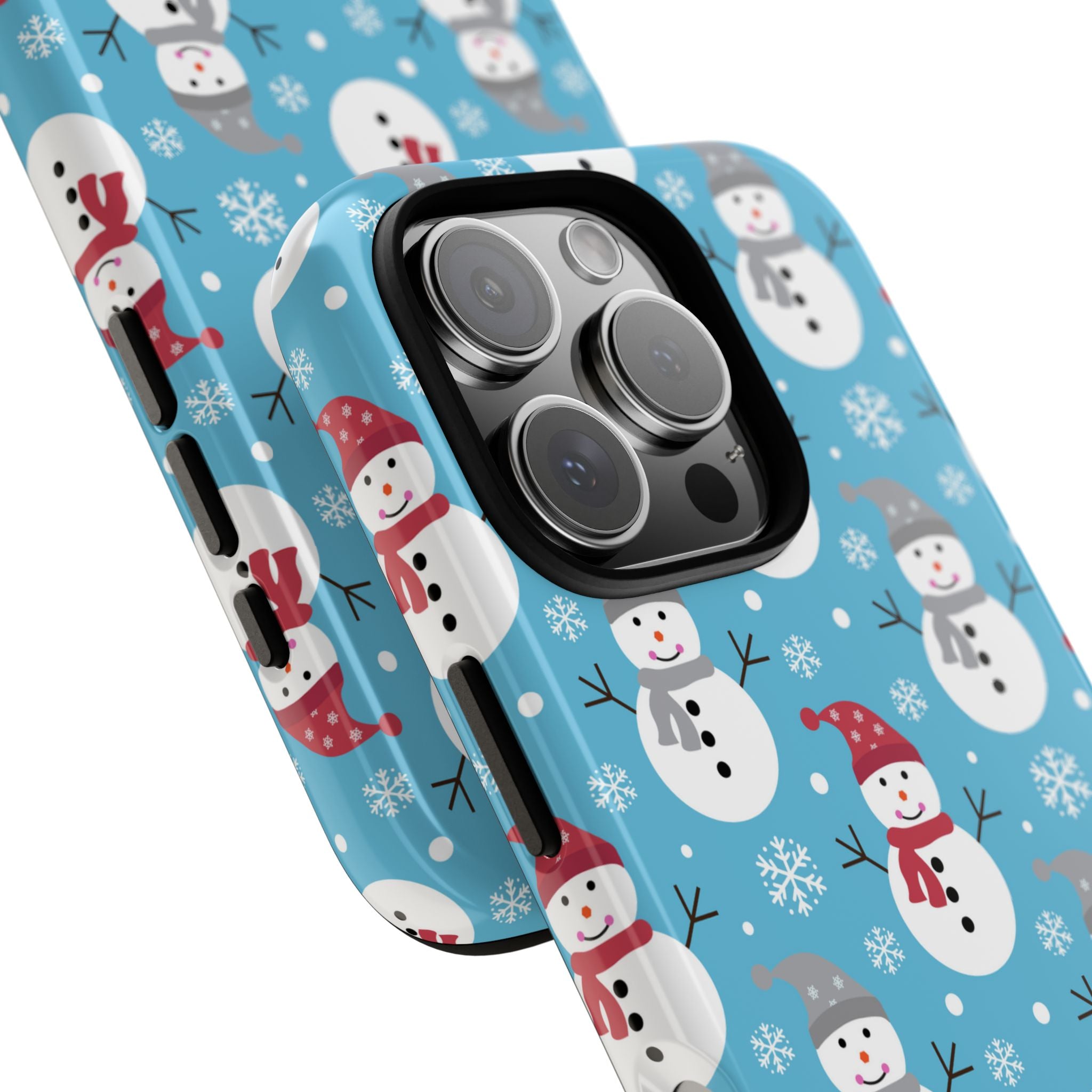 Snowmen Frost iPhone 16 Pro Case - Tough