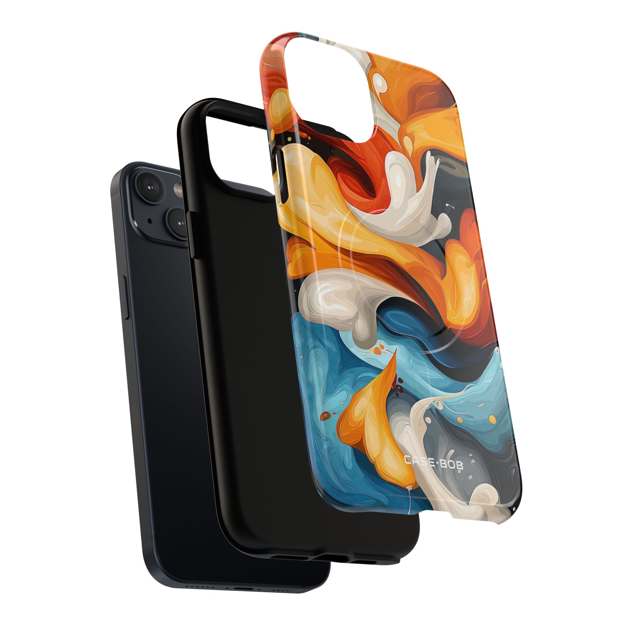 Crimson Ribbon iPhone 14 Plus Case - Tough+