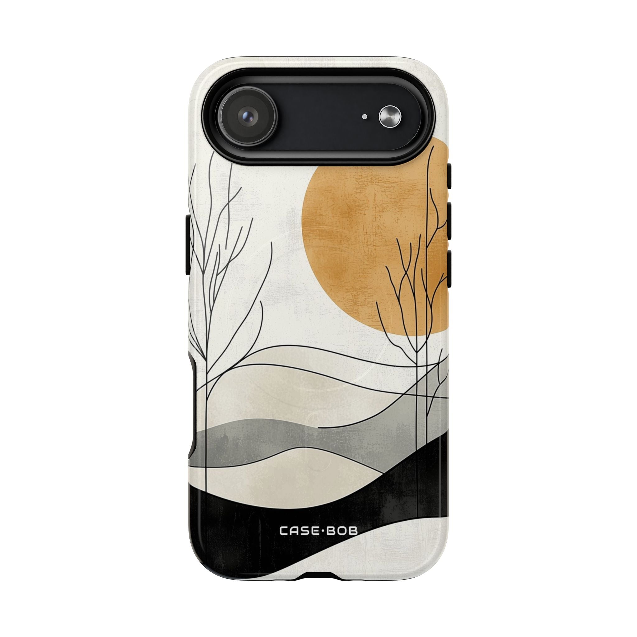 Orange Halo iPhone 17 Air Case - Tough+ - CASE•BOB