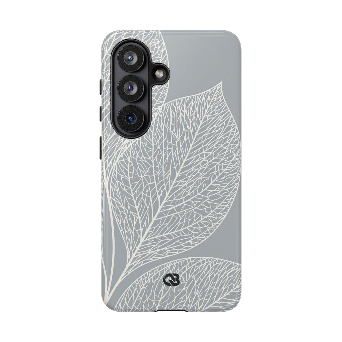 Minimal Leaf Skeleton · Tough Phone Case for Samsung · Grey