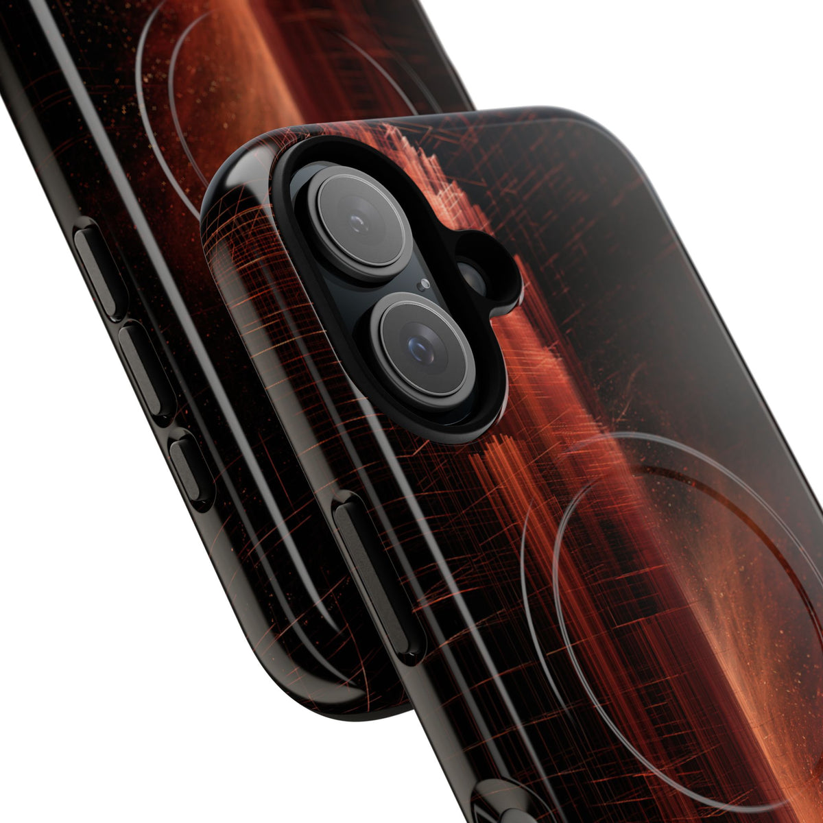 Luminous Monolith · Tough 2.0 Magnetic Phone Case for iPhone · Black