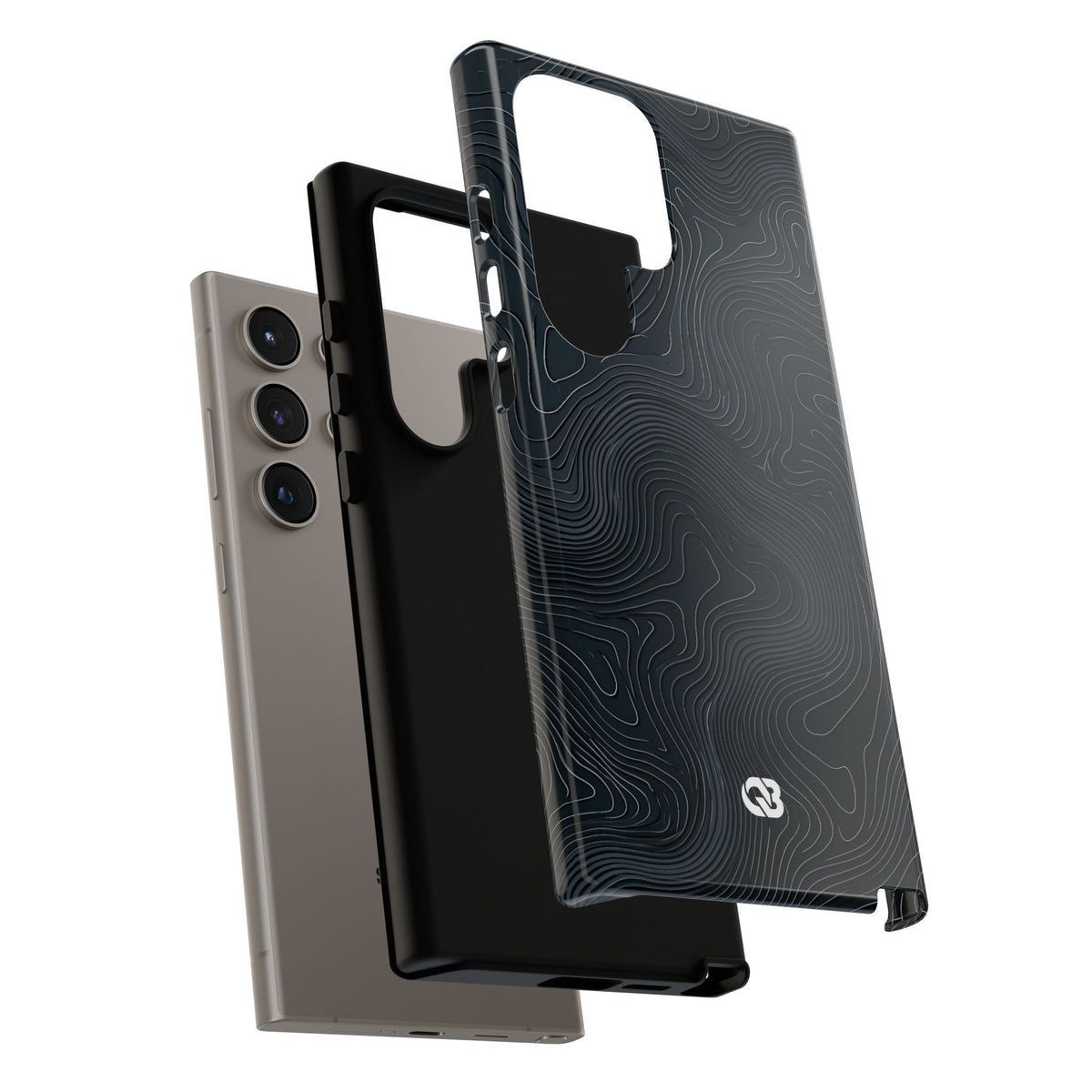 Obsidian Elevation · Tough Phone Case for Samsung · Black