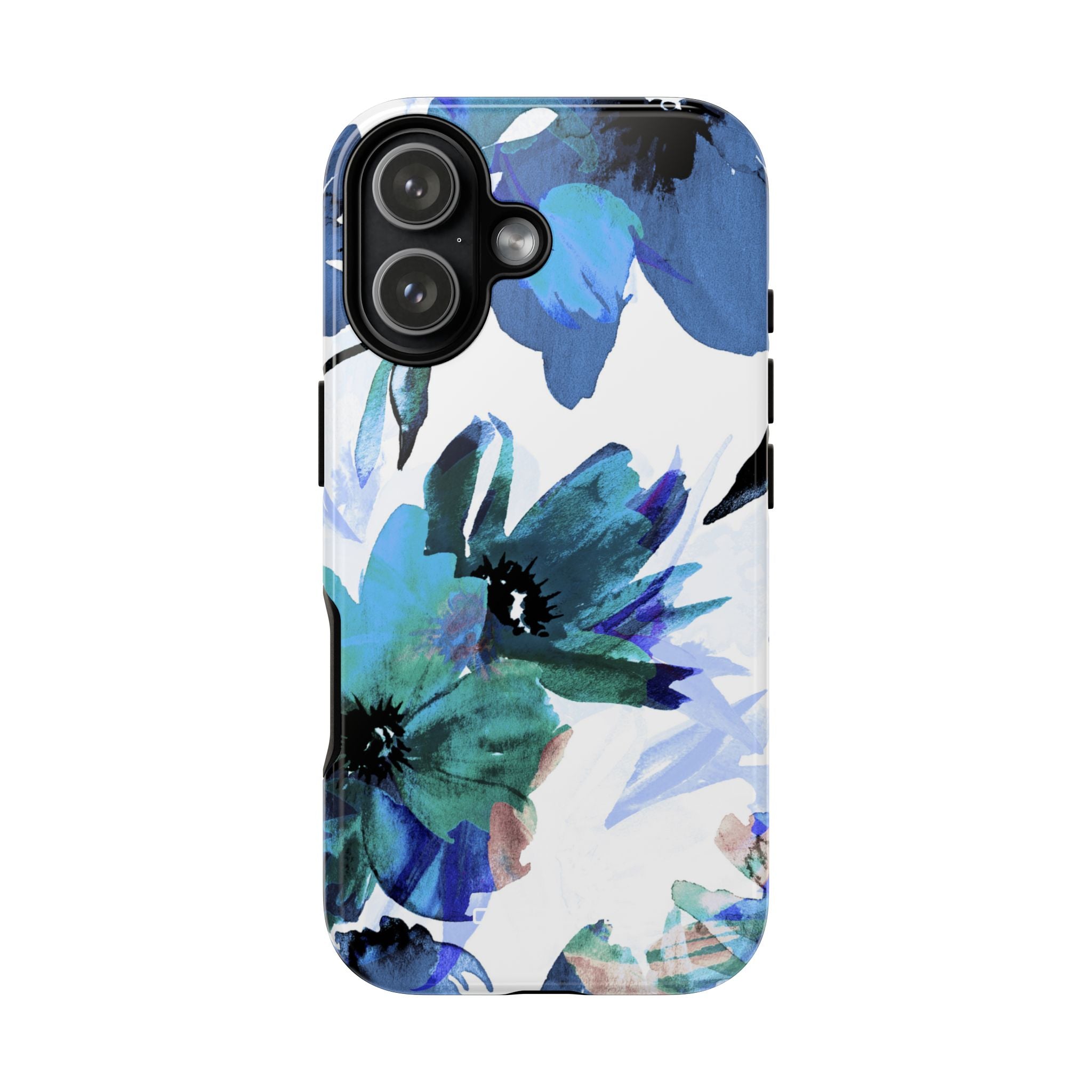 Blue Blossom Radiance iPhone 17 Case - Tough - CASE•BOB