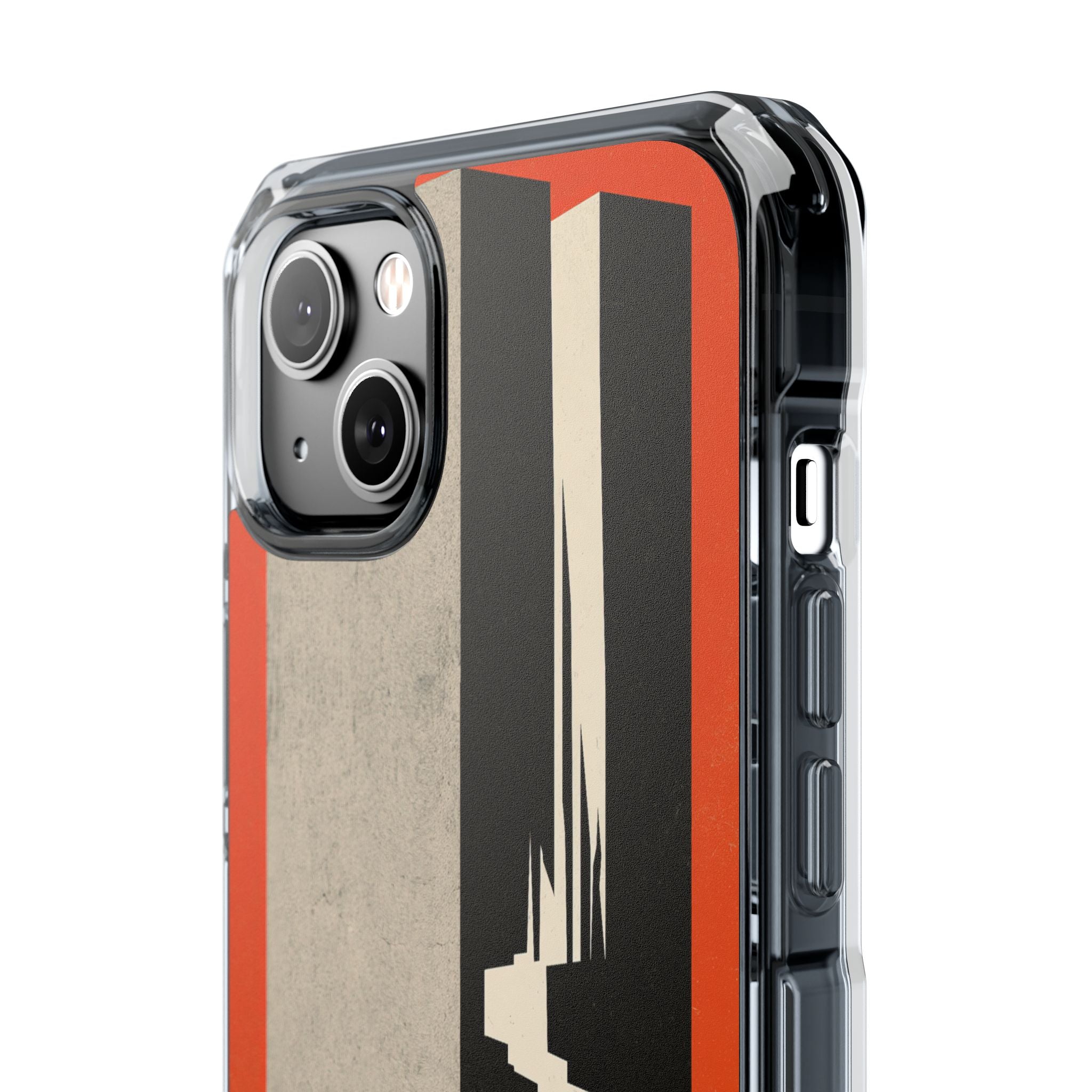 Orange Impact MagSafe Phone Case for iPhone - Orange Monolith Rift