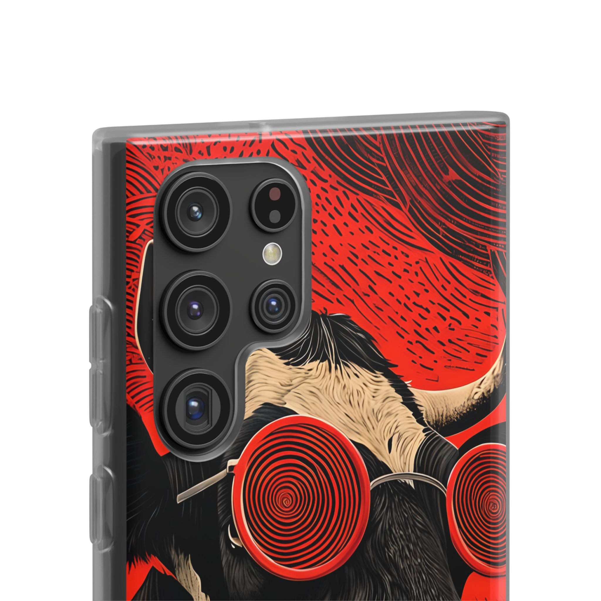 Hypnotic Cow Samsung S22 Ultra Case - Soft