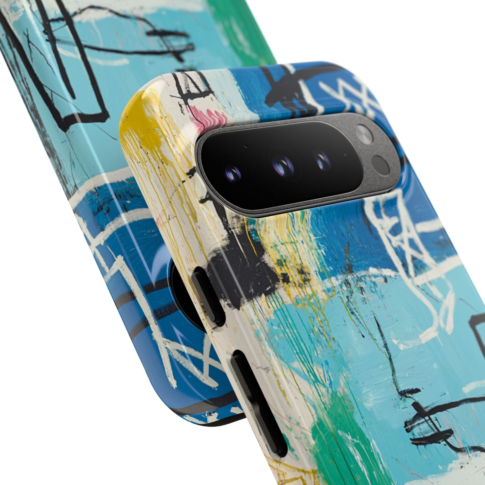 Azure Urban Scribble · Tough Phone Case for Google Pixel