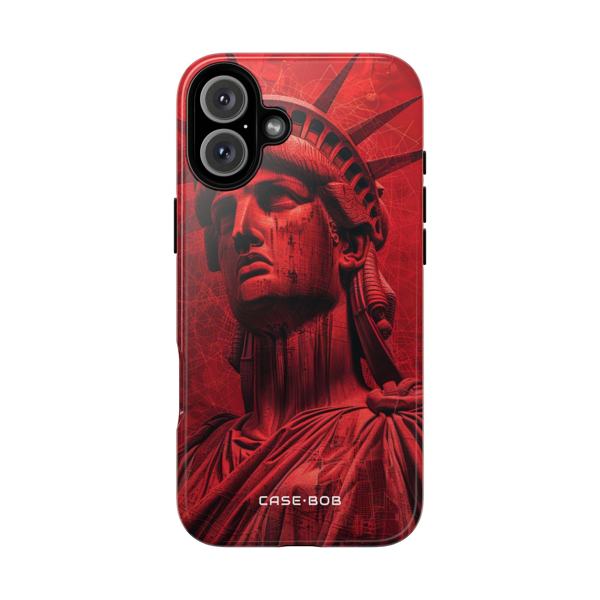Liberty Crimson iPhone 16 Plus Case - Tough