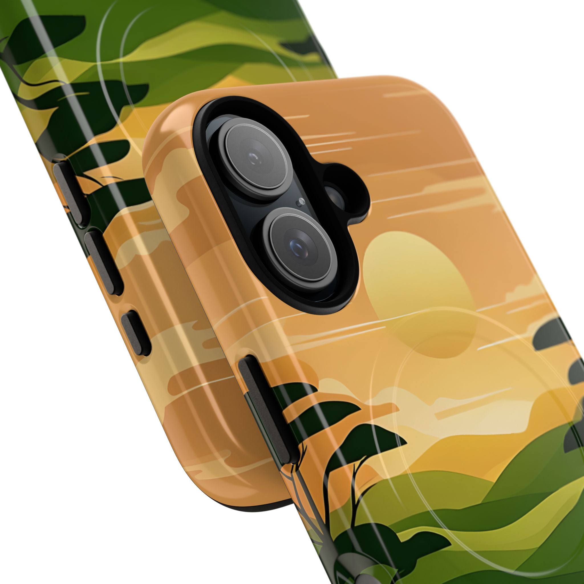 Verdant Horizon Sun · Tough+ Phone Case for iPhone · Magsafe