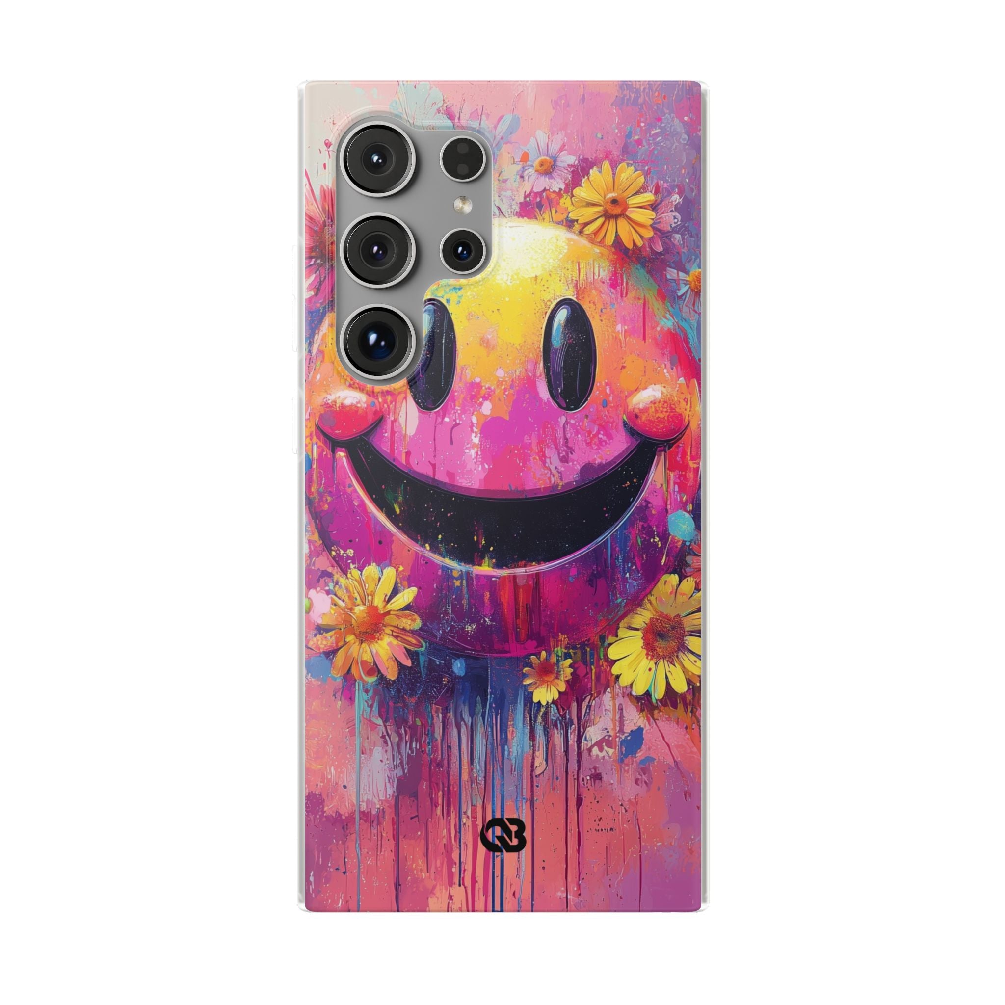 Vivid Grin Graffiti · Soft Phone Case for Samsung