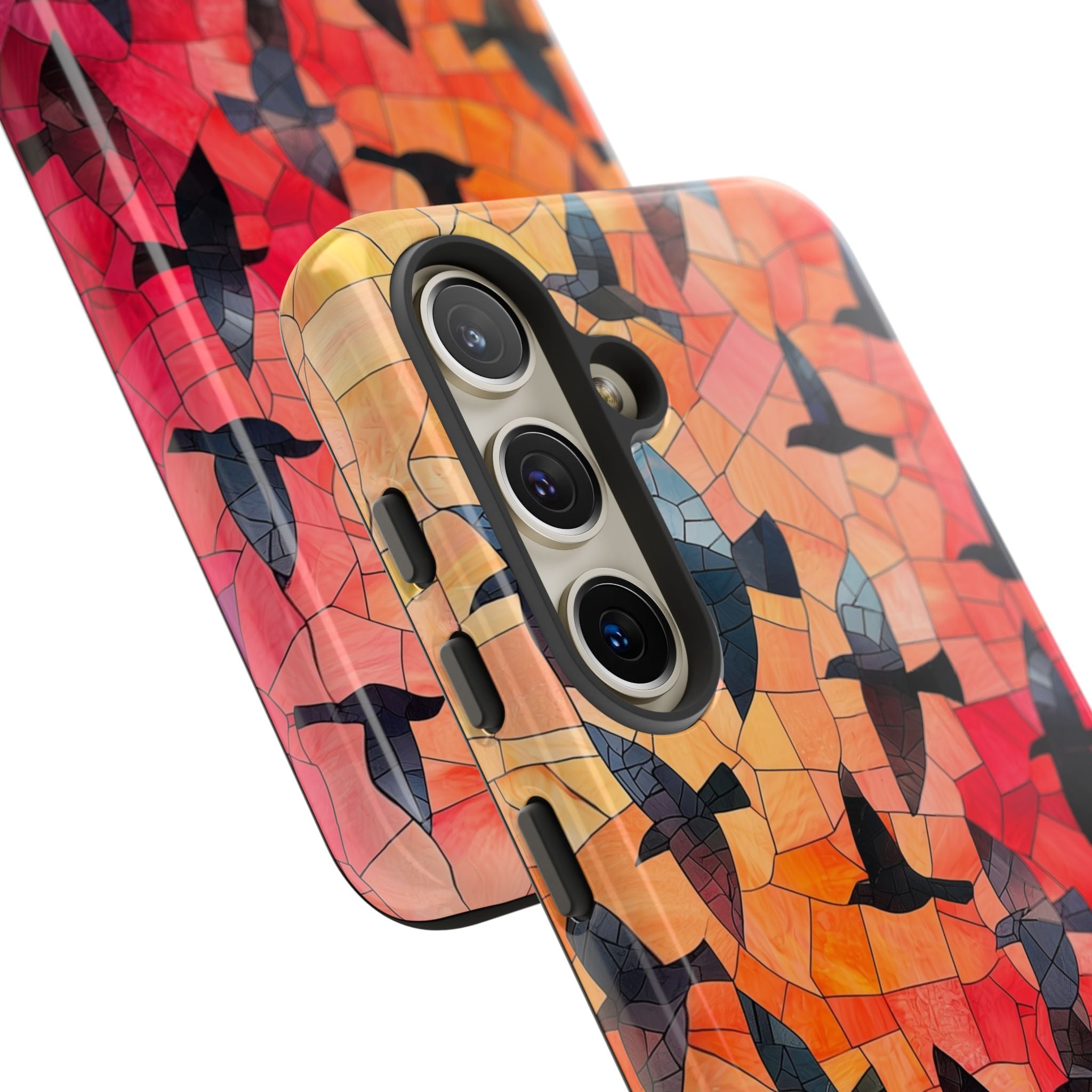 Blackbird Glow Samsung S24 Case - Tough