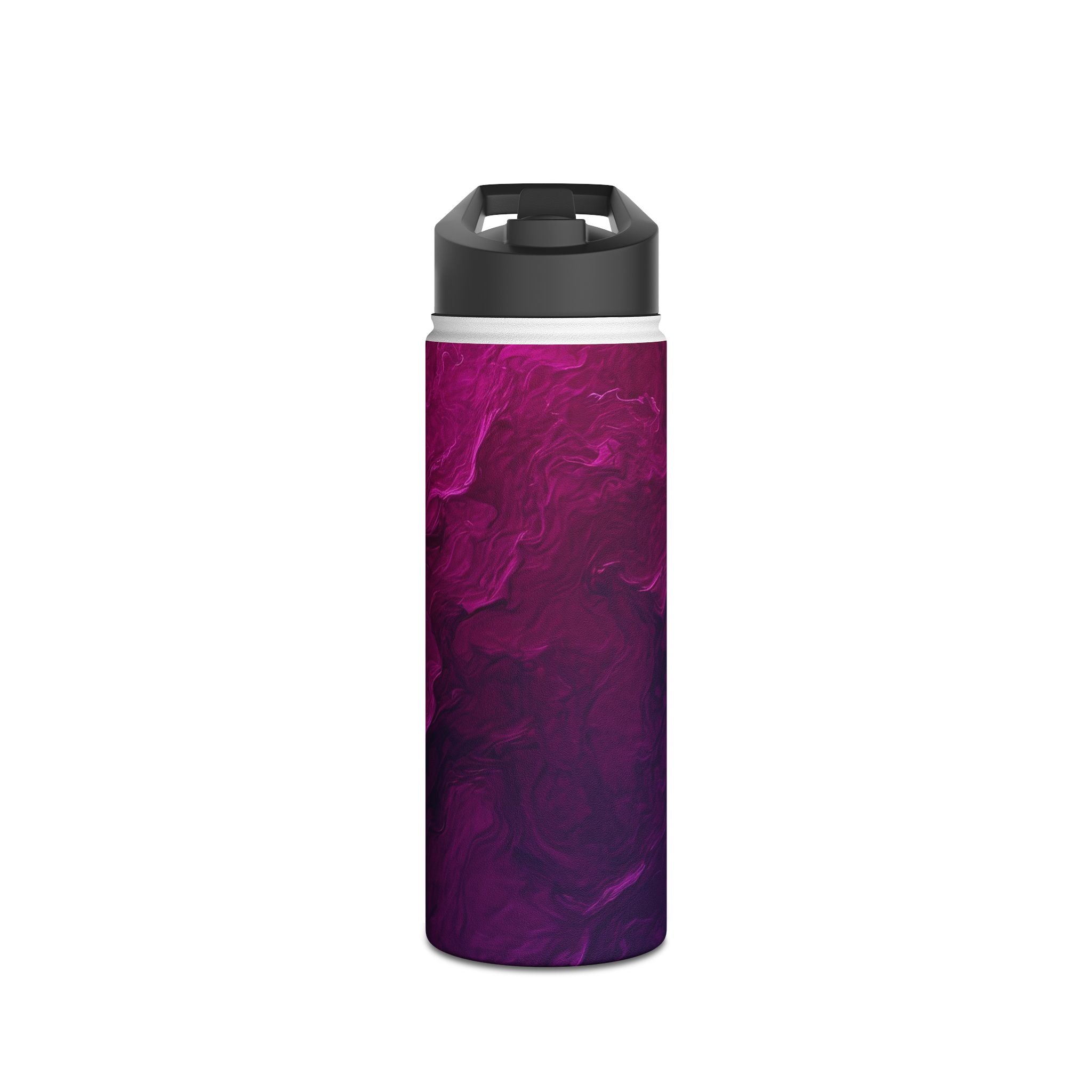 Purple Swirl - Stainless Steel Water Bottle
