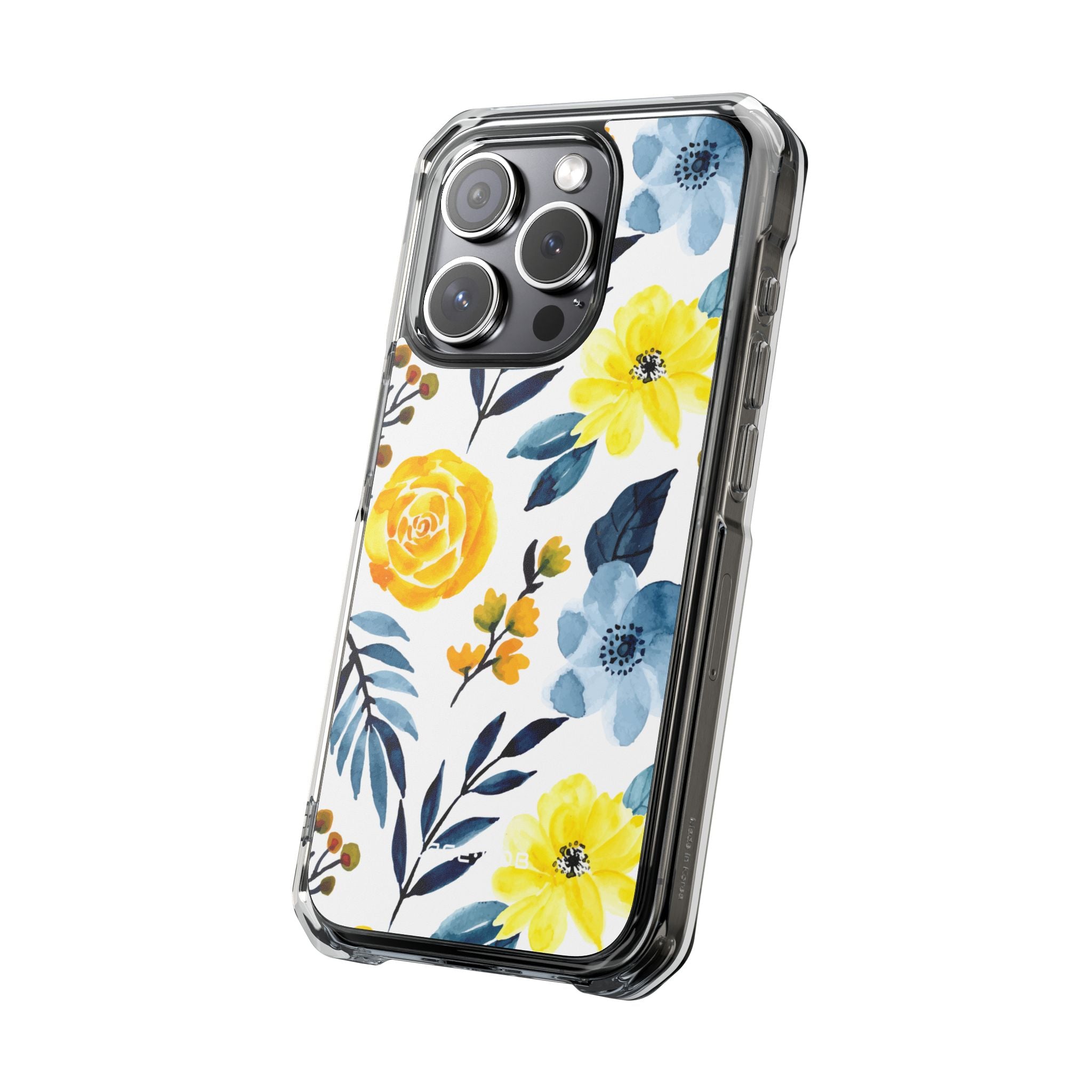 Golden Bloom iPhone 15 Pro Case - Impact