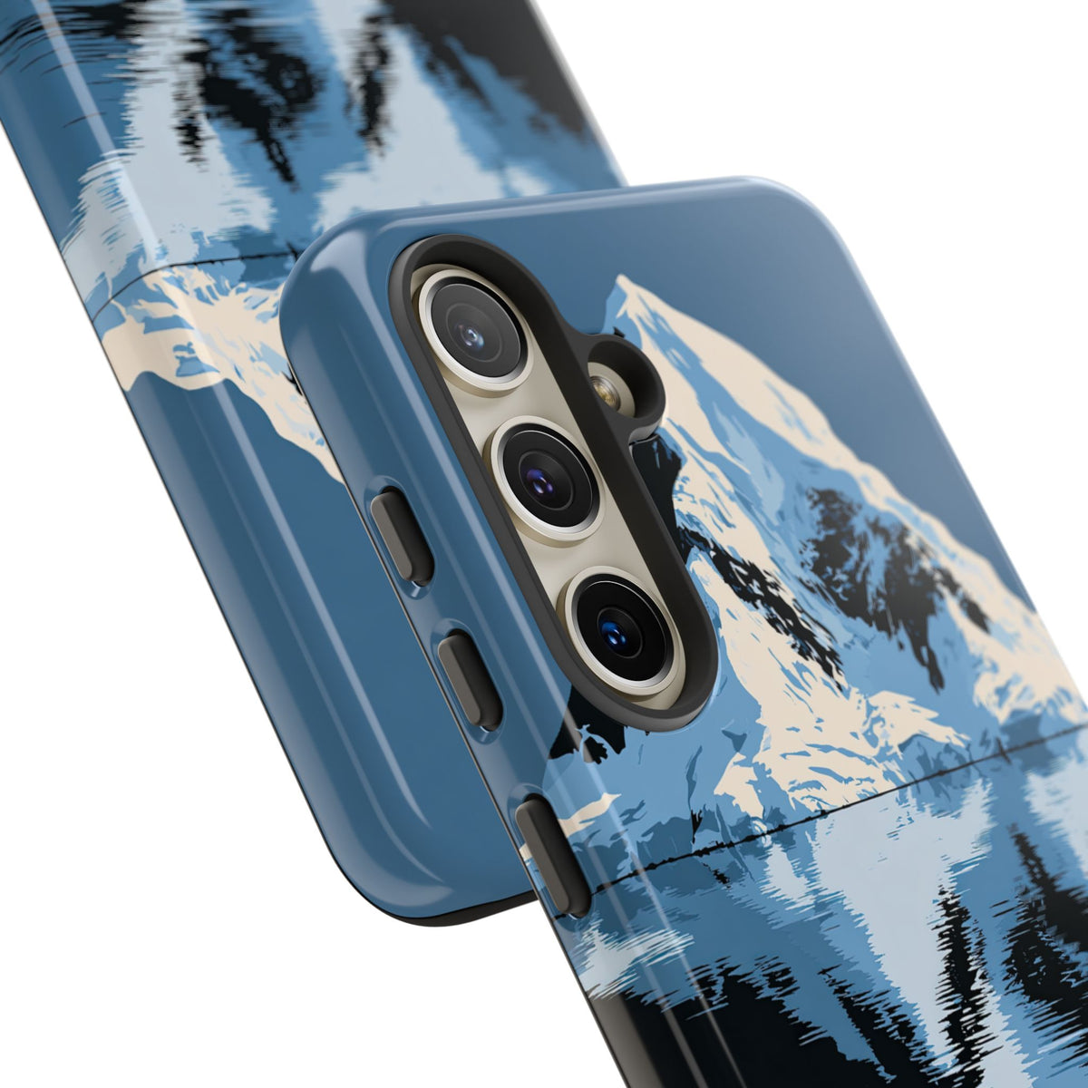 Blue Tough Phone Case for Samsung - Arctic Summit Mirror