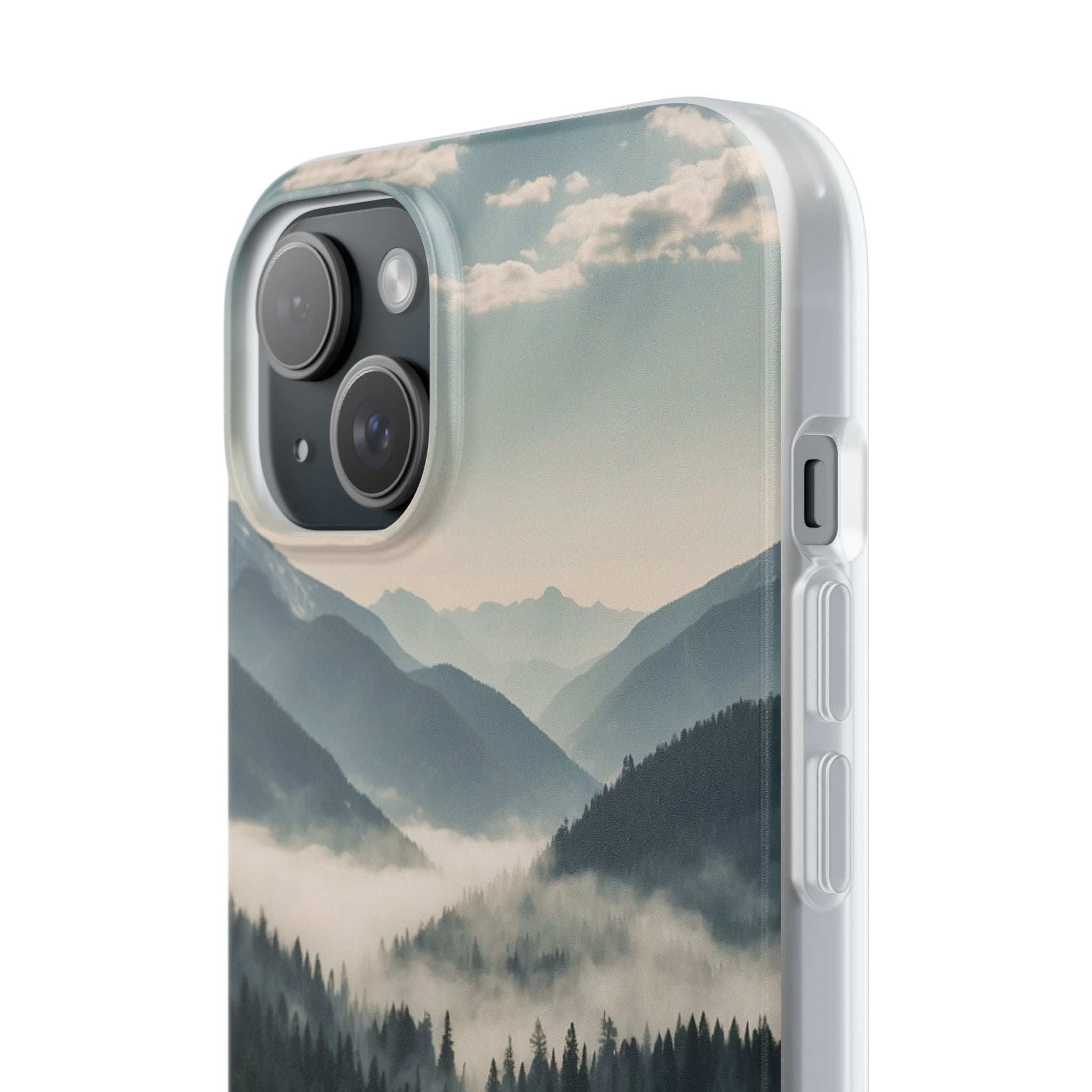 Evergreen Mist iPhone 15 Plus Case - Soft