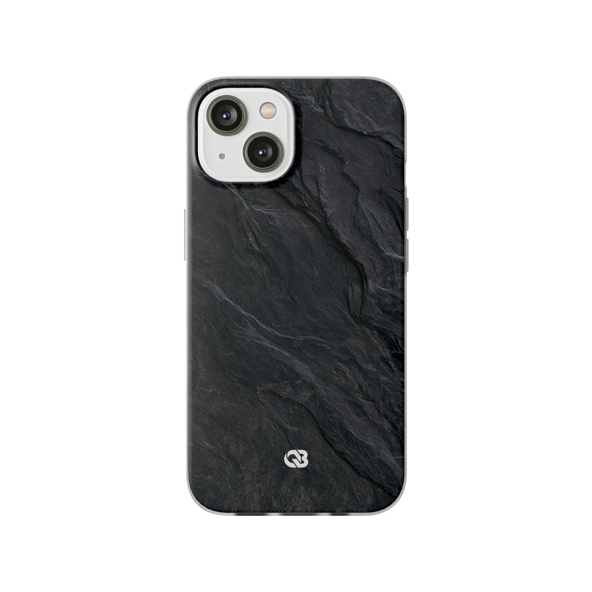 Dark Slate Strata · Lite Phone Case for iPhone · Black