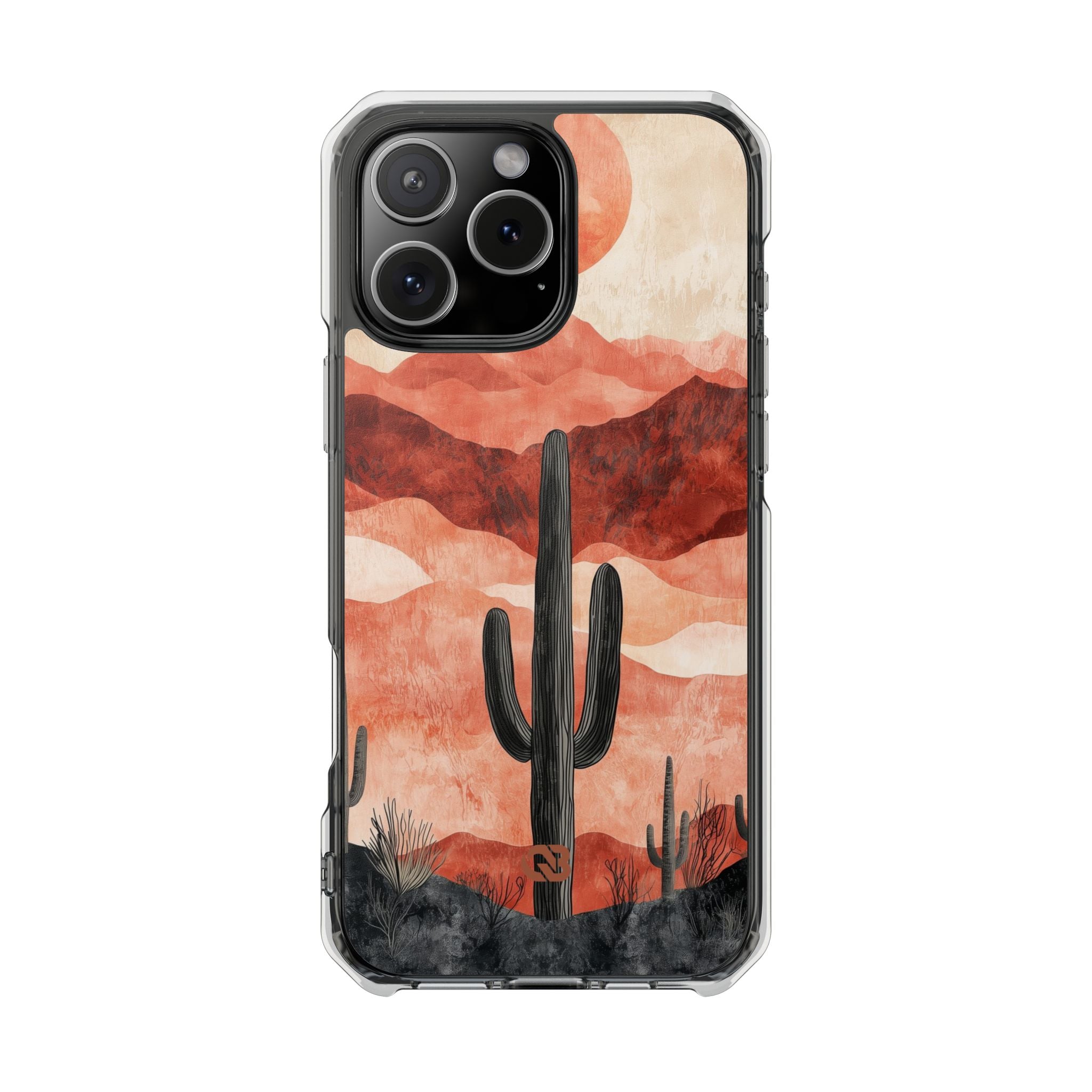 Terracotta Desert Sun · Impact Mobilskal för iPhone · Magsafe