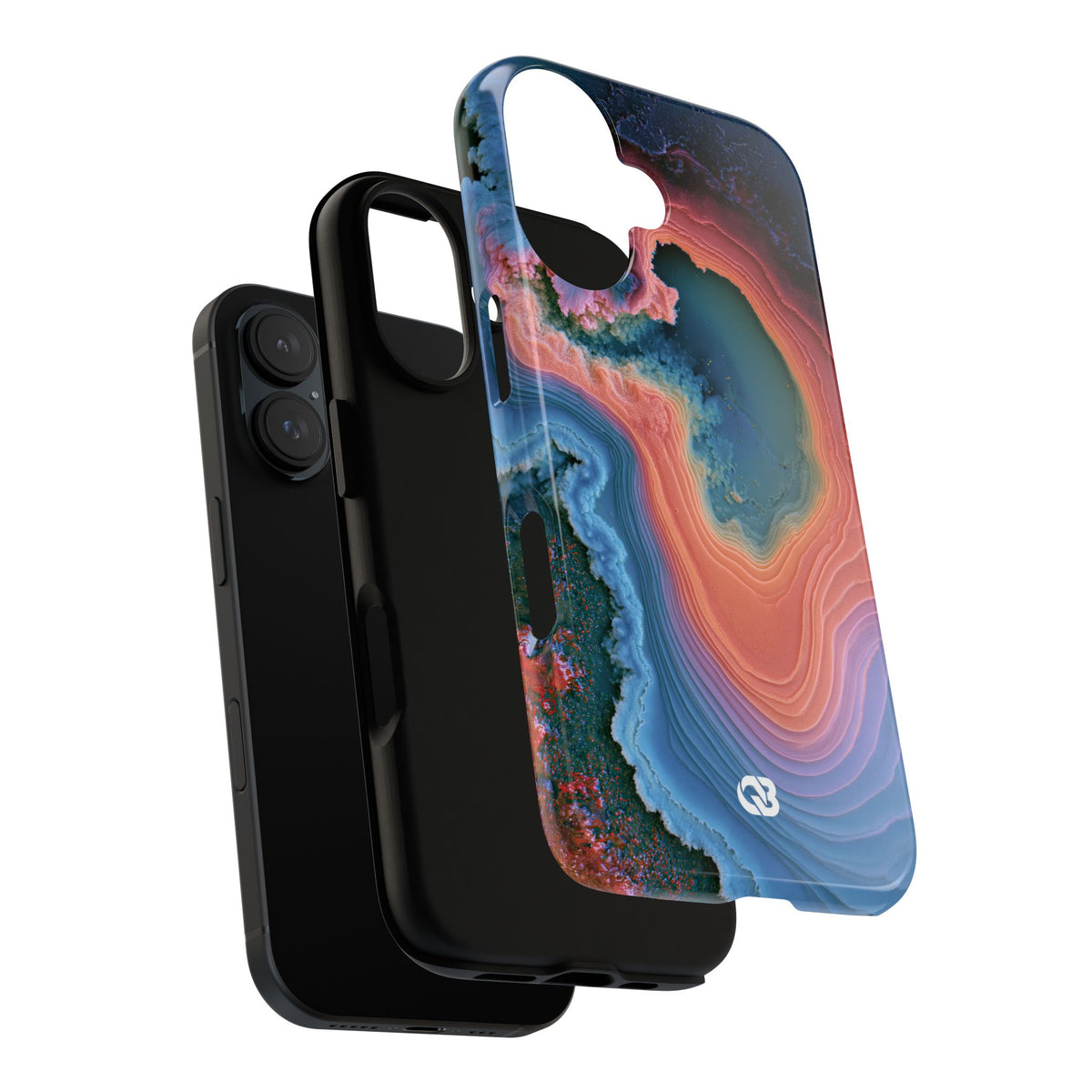 Luminous Resonance · Tough Phone Case for iPhone · Blue