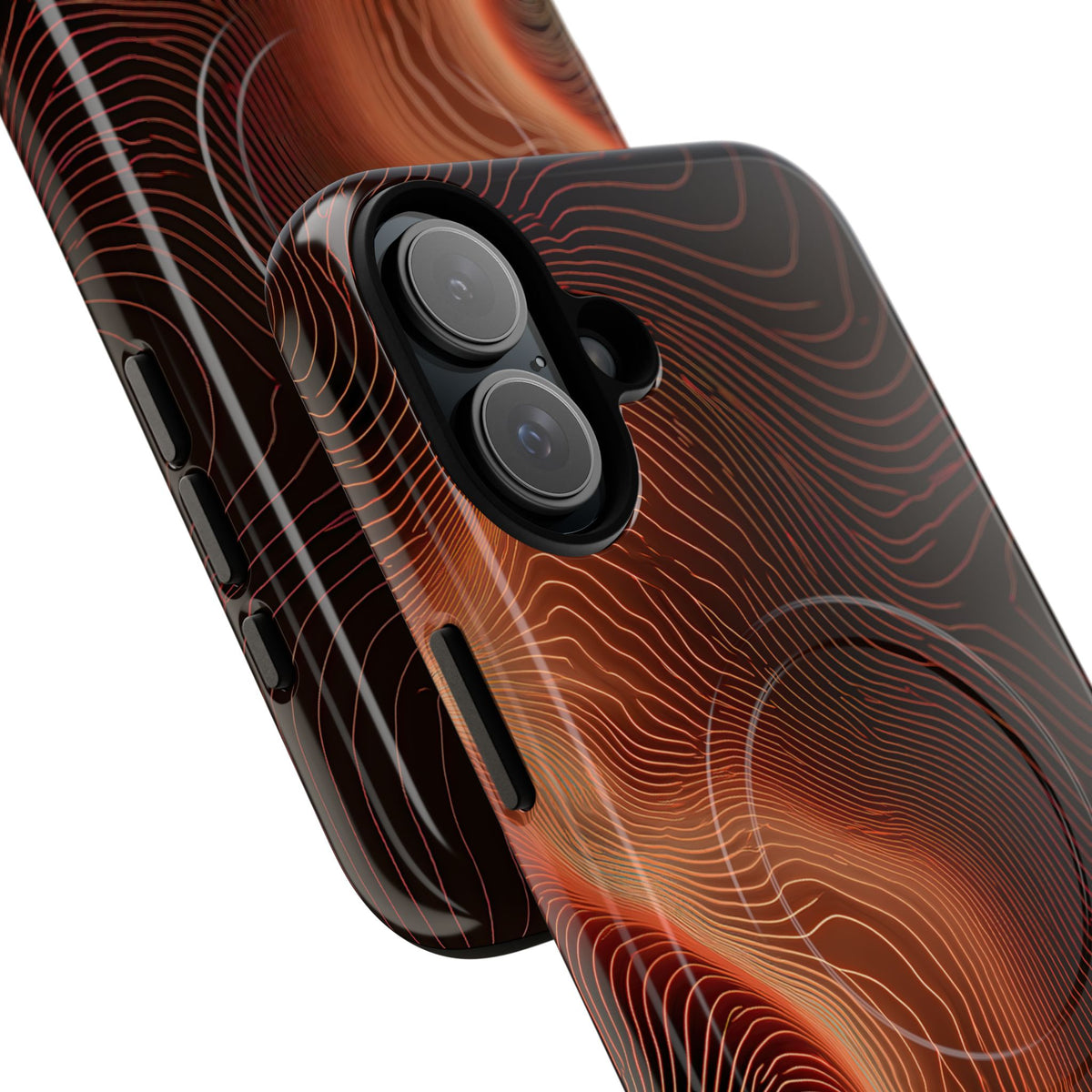 Caldera Ridge · Tough 2.0 Magnetic Phone Case for iPhone · Orange