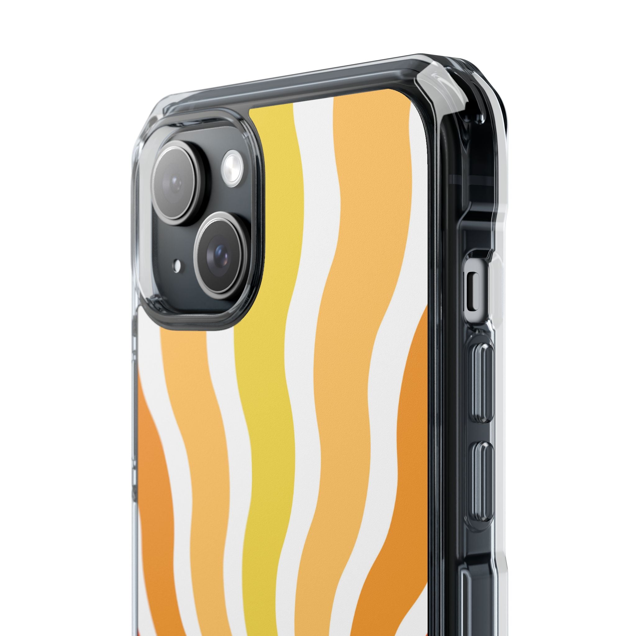 Amber Solar Waves · Impact Phone Case for iPhone · Magsafe