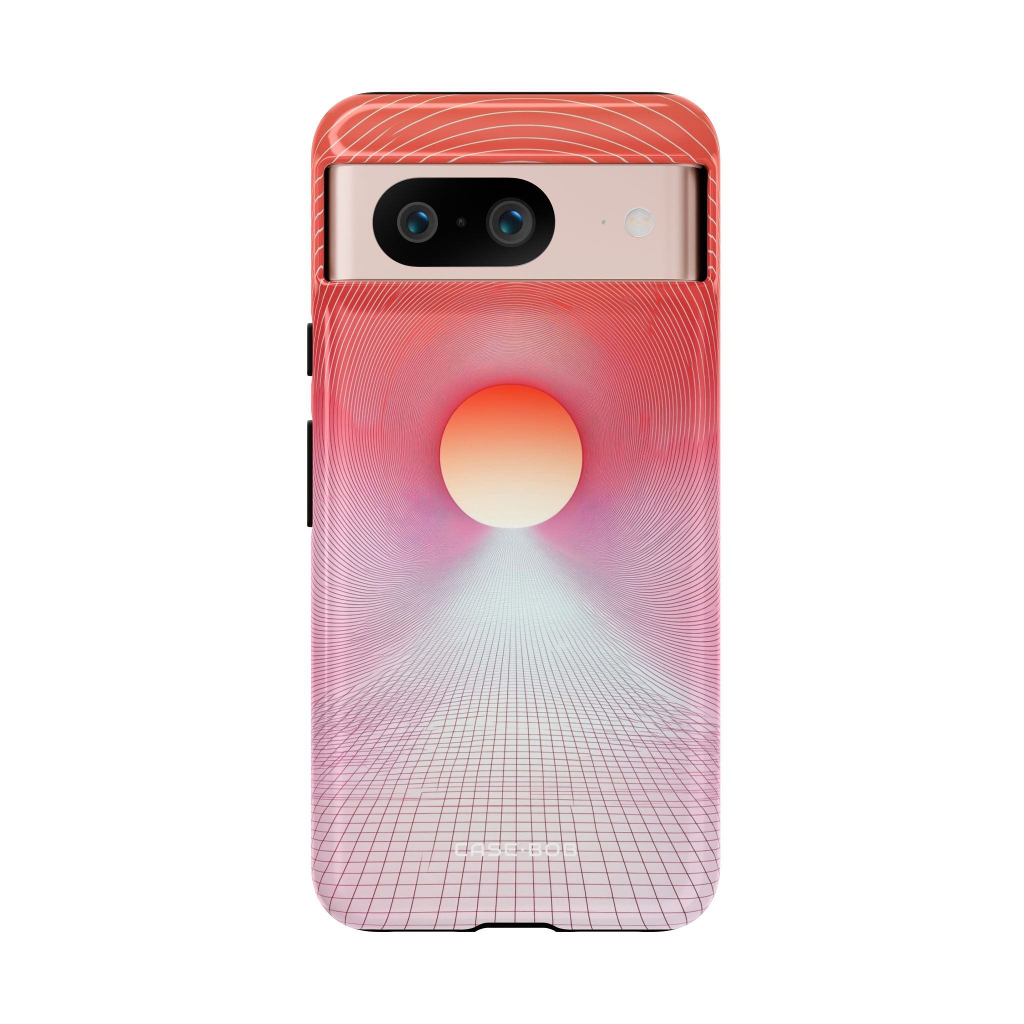 Orange Portal Google Pixel 8 Case - Tough