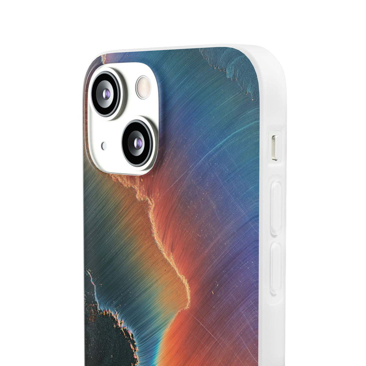 Prismatic Aura Shift · Lite Phone Case for iPhone · Blue