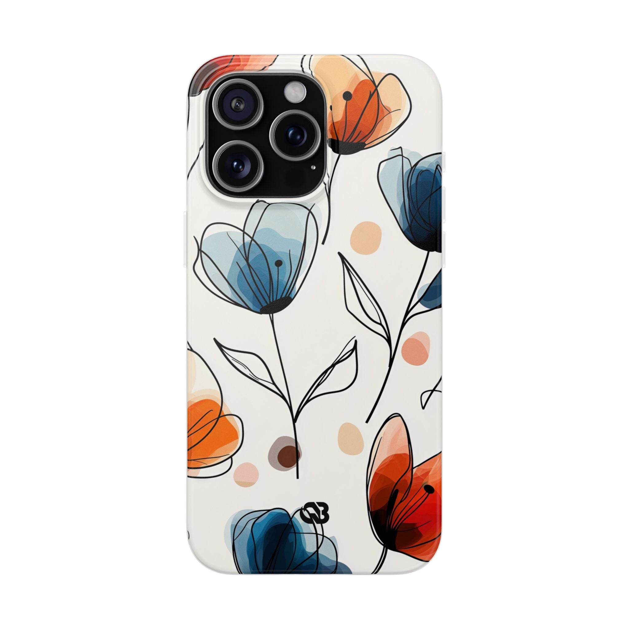 Ink Watercolor Tulips · Soft Handyhülle für iPhone