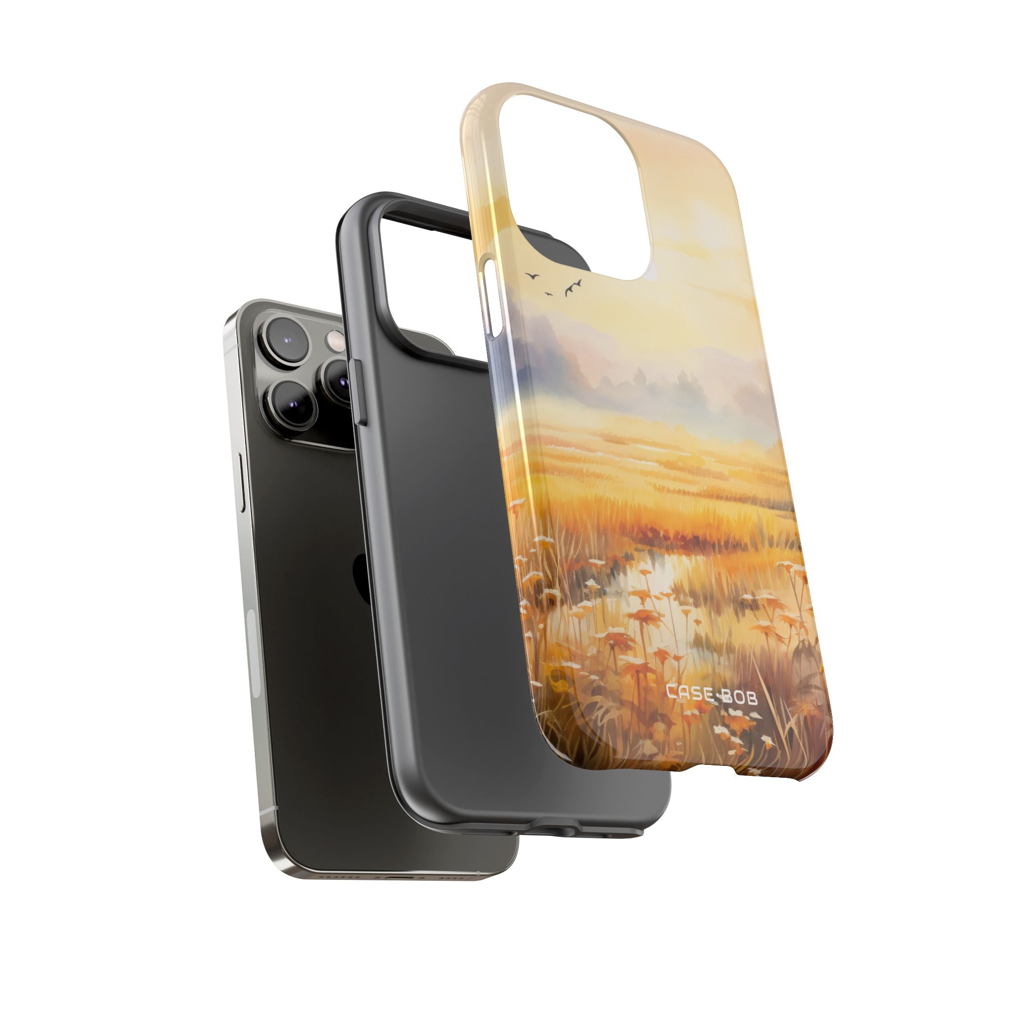 Leuchtender Sonnenaufgang iPhone 14 Pro Max Case - Tough