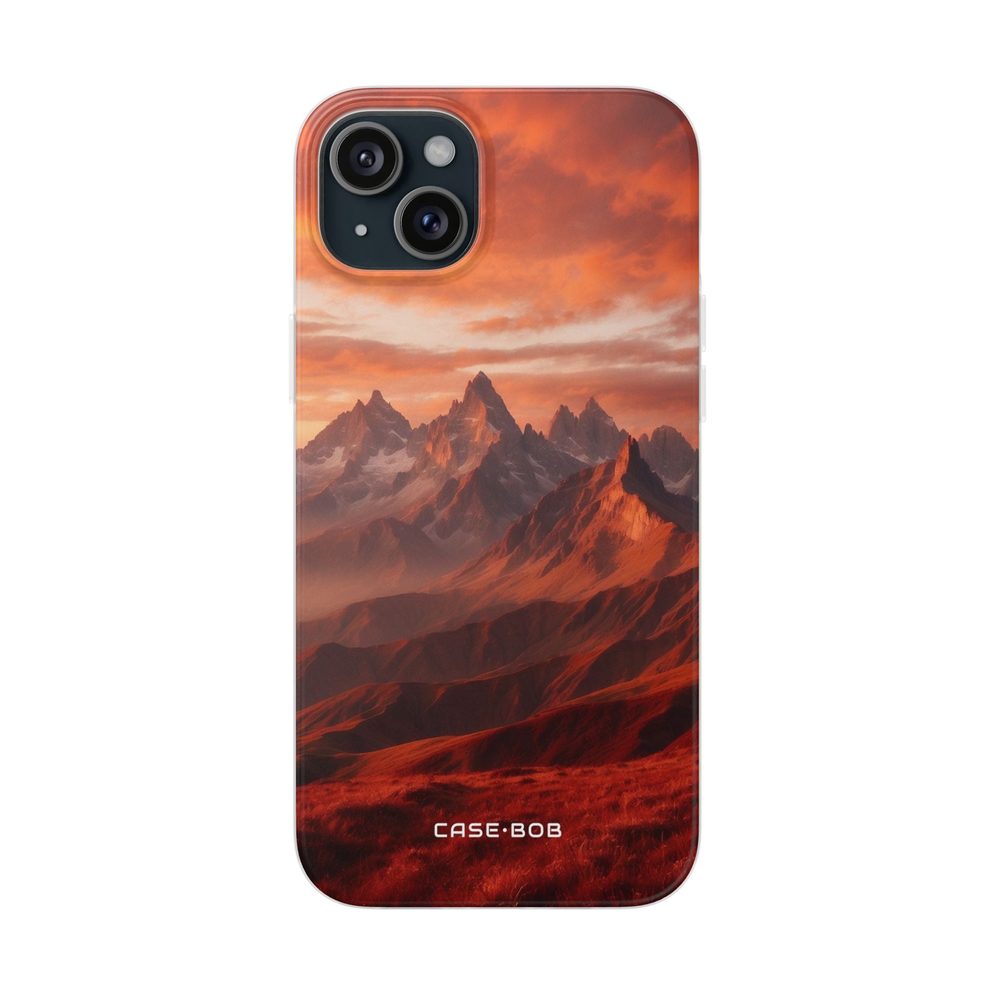 Jagged Glow iPhone 15 Plus Case - Soft