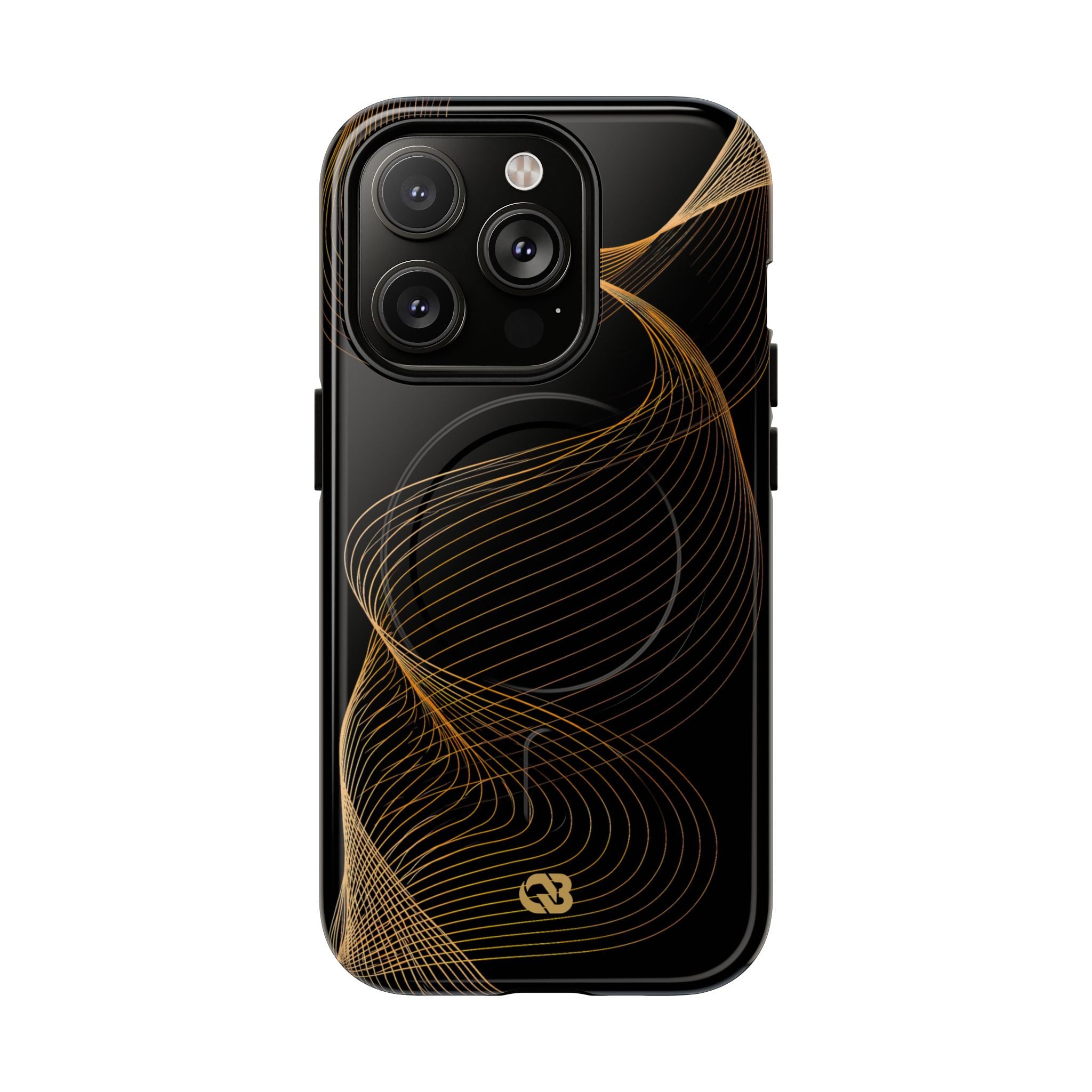 Gold Tough 2.0 Magsafe Phone Case for iPhone - Burnished Bronze Helix